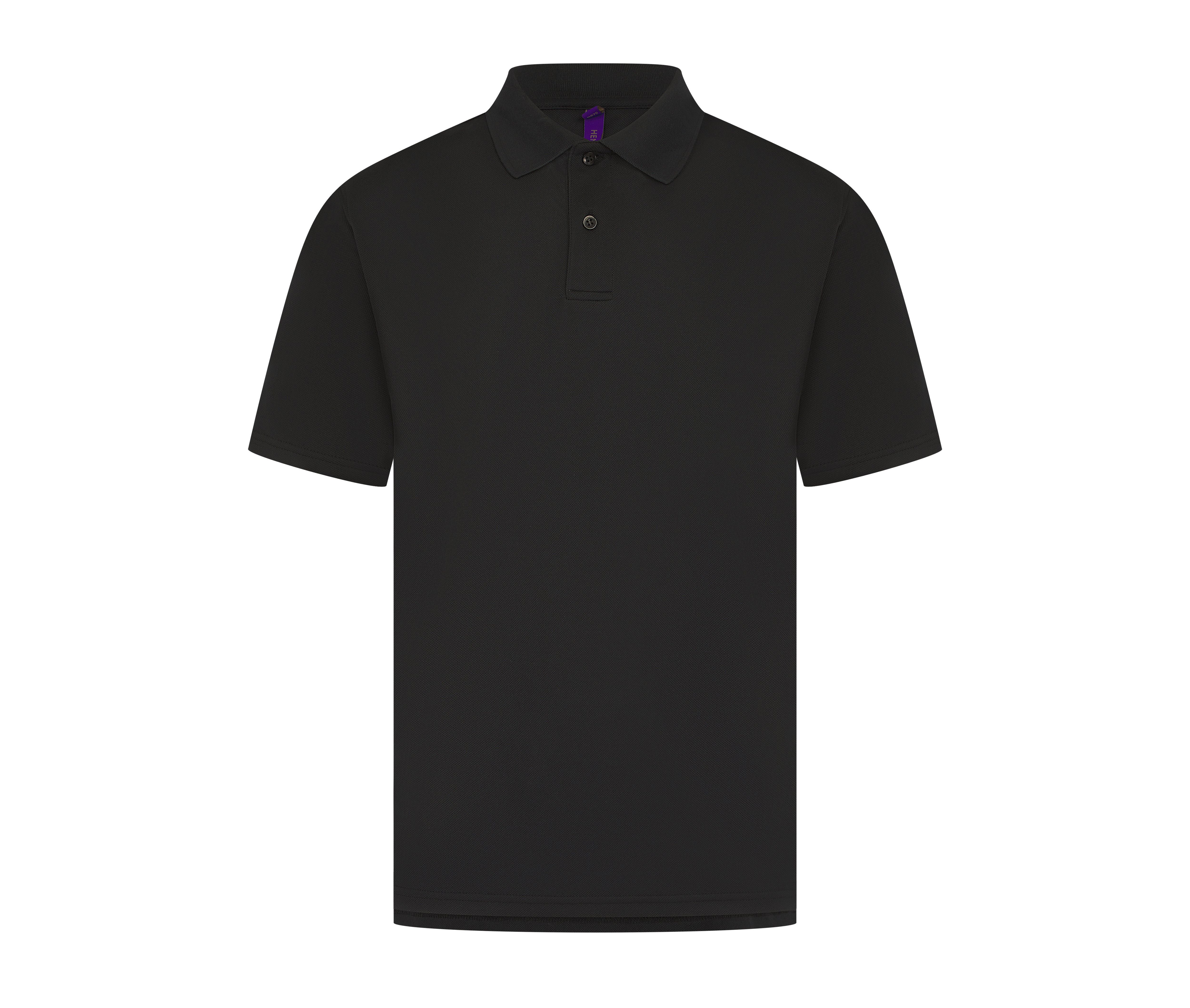 Polo Homme Respirant - Black