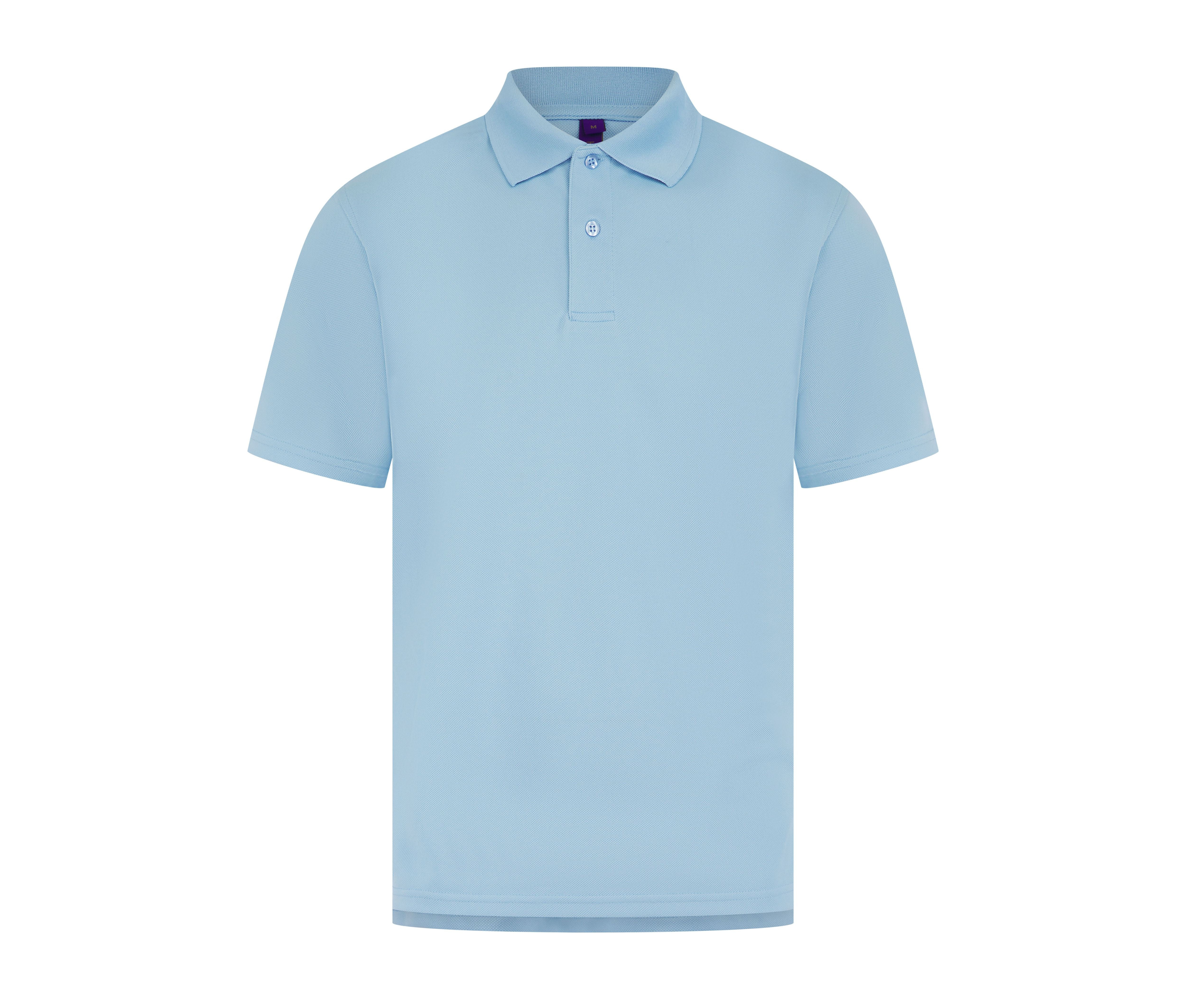 Polo Homme Respirant - Light Blue