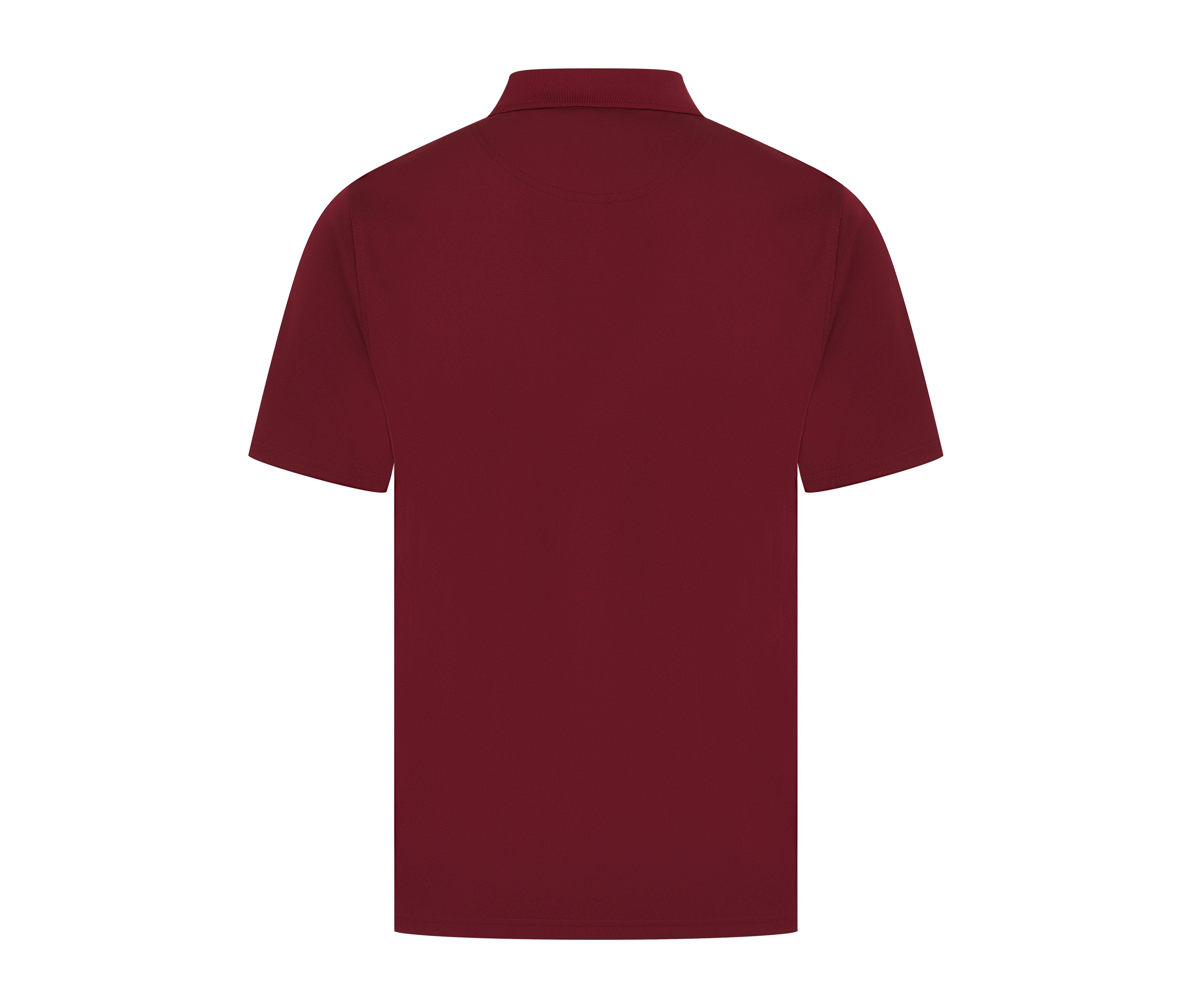 Polo Homme Respirant - Burgundy