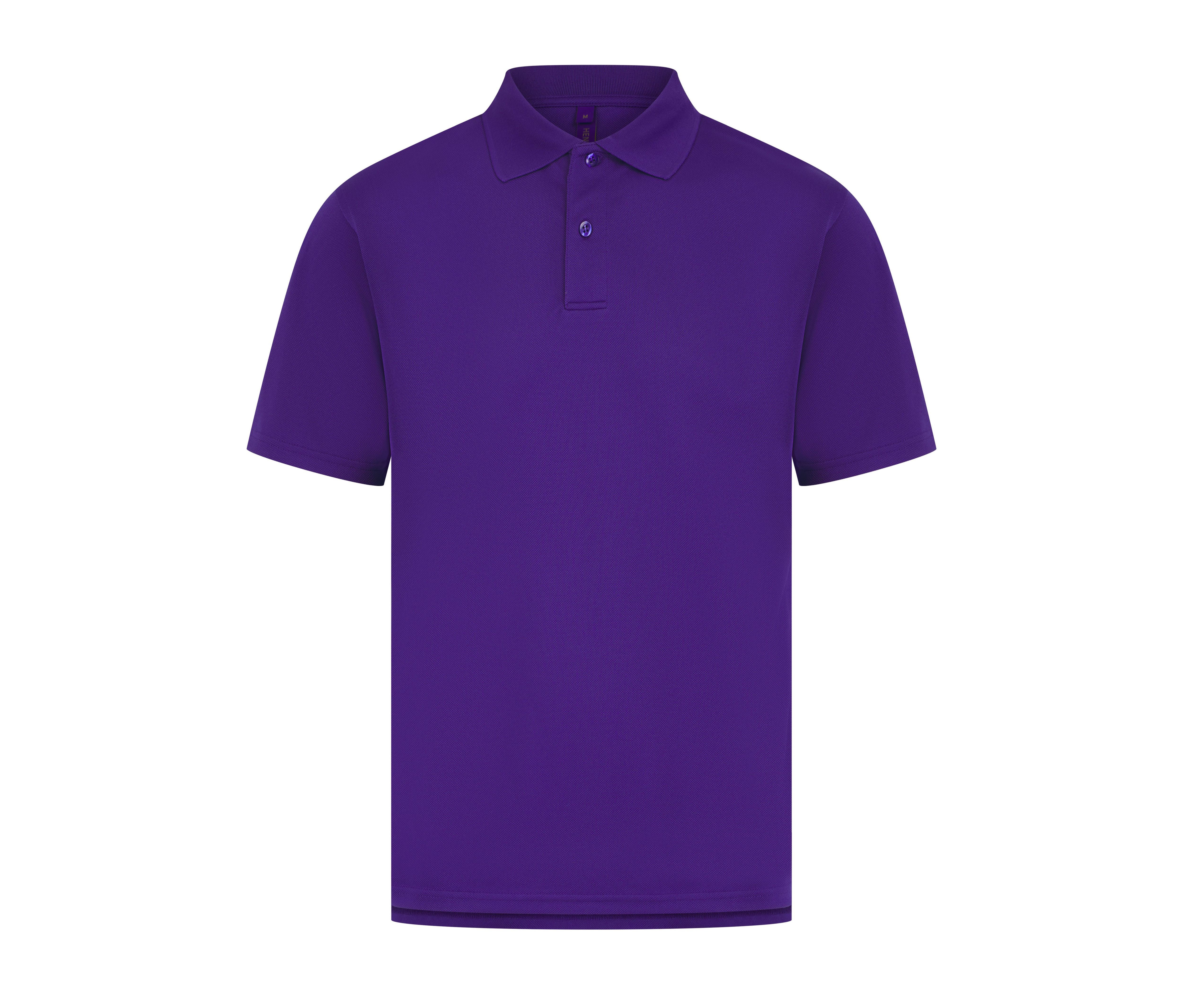 Polo Homme Respirant - Bright Purple