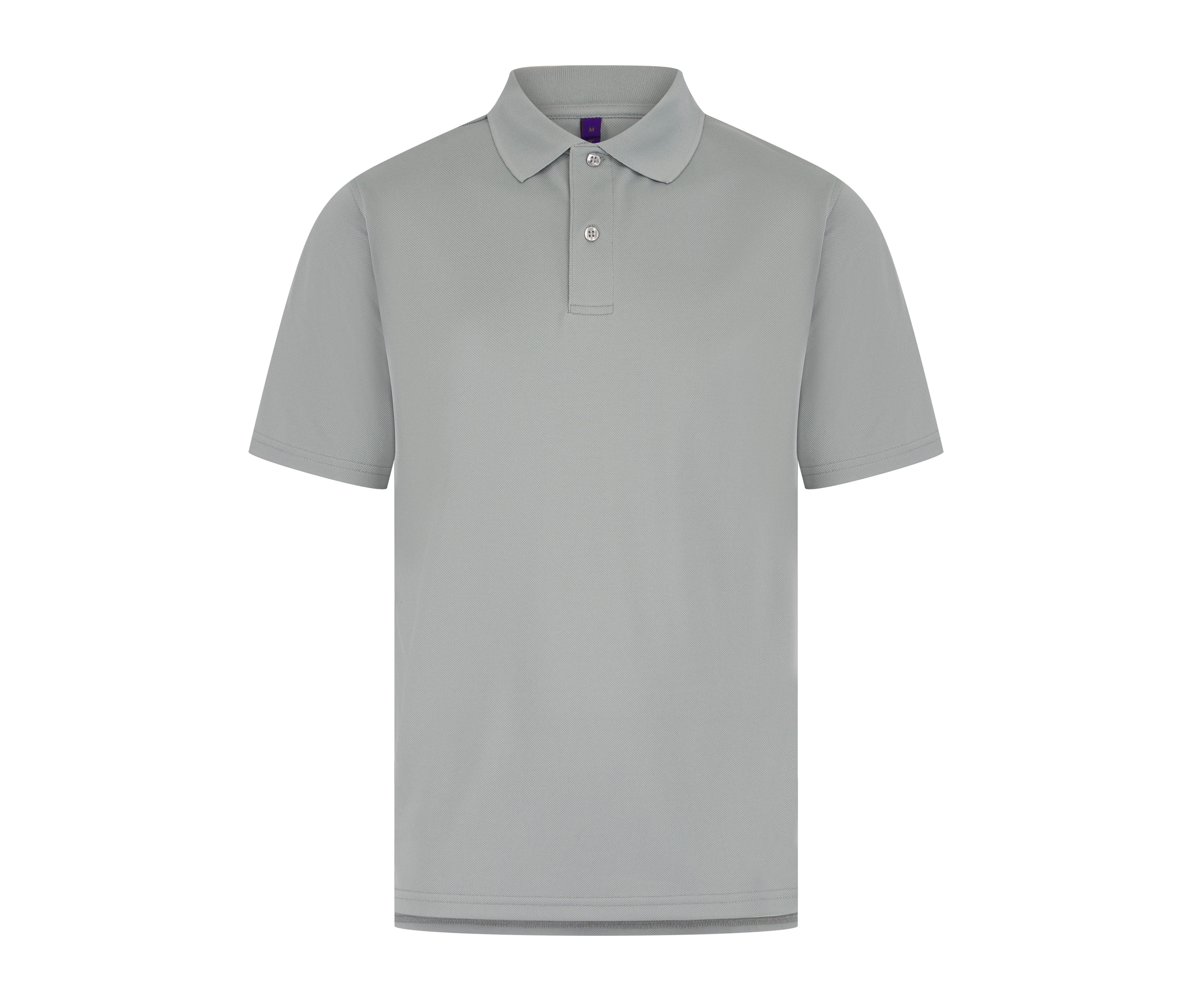 Polo Homme Respirant - Silver