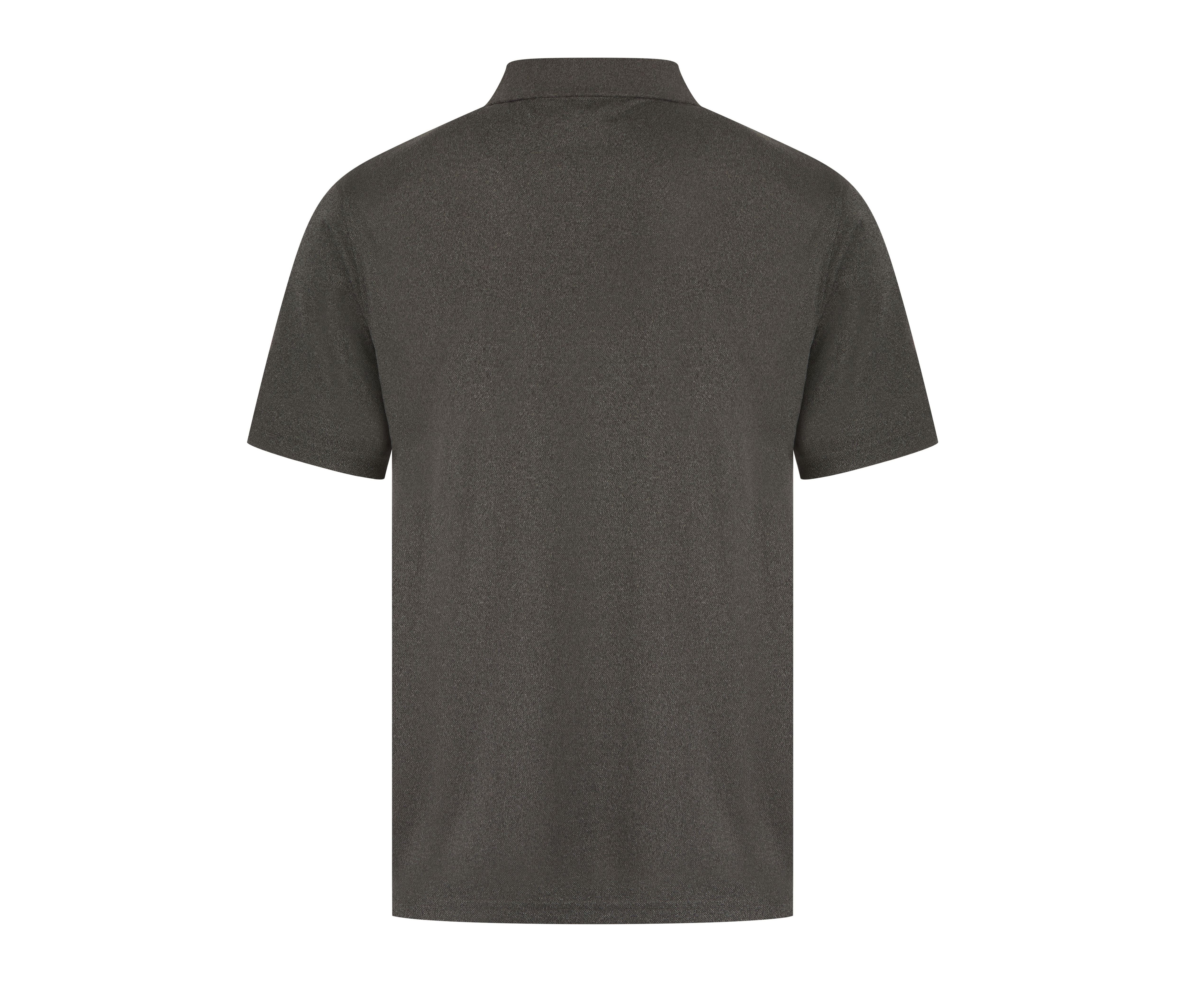Polo Homme Respirant - Heather Charcoal