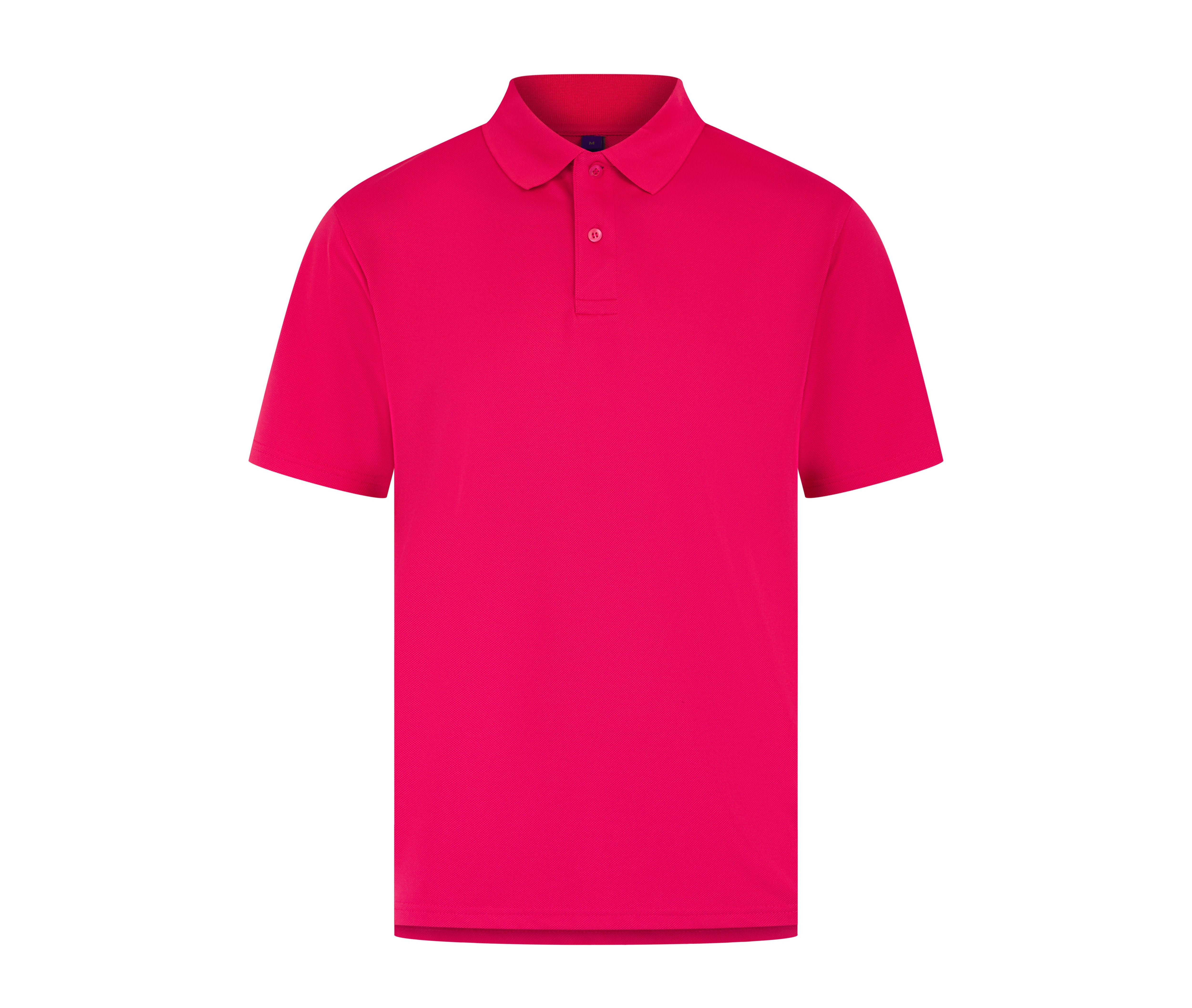 Polo Homme Respirant - Bright Pink