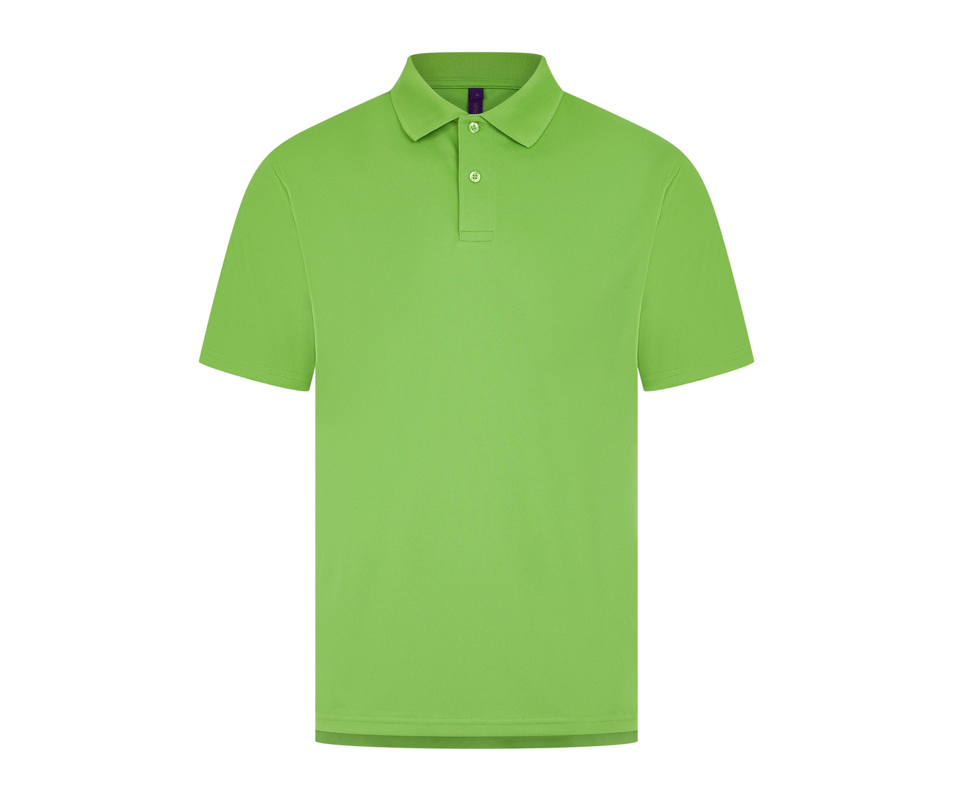 Polo Homme Respirant - Lime Green