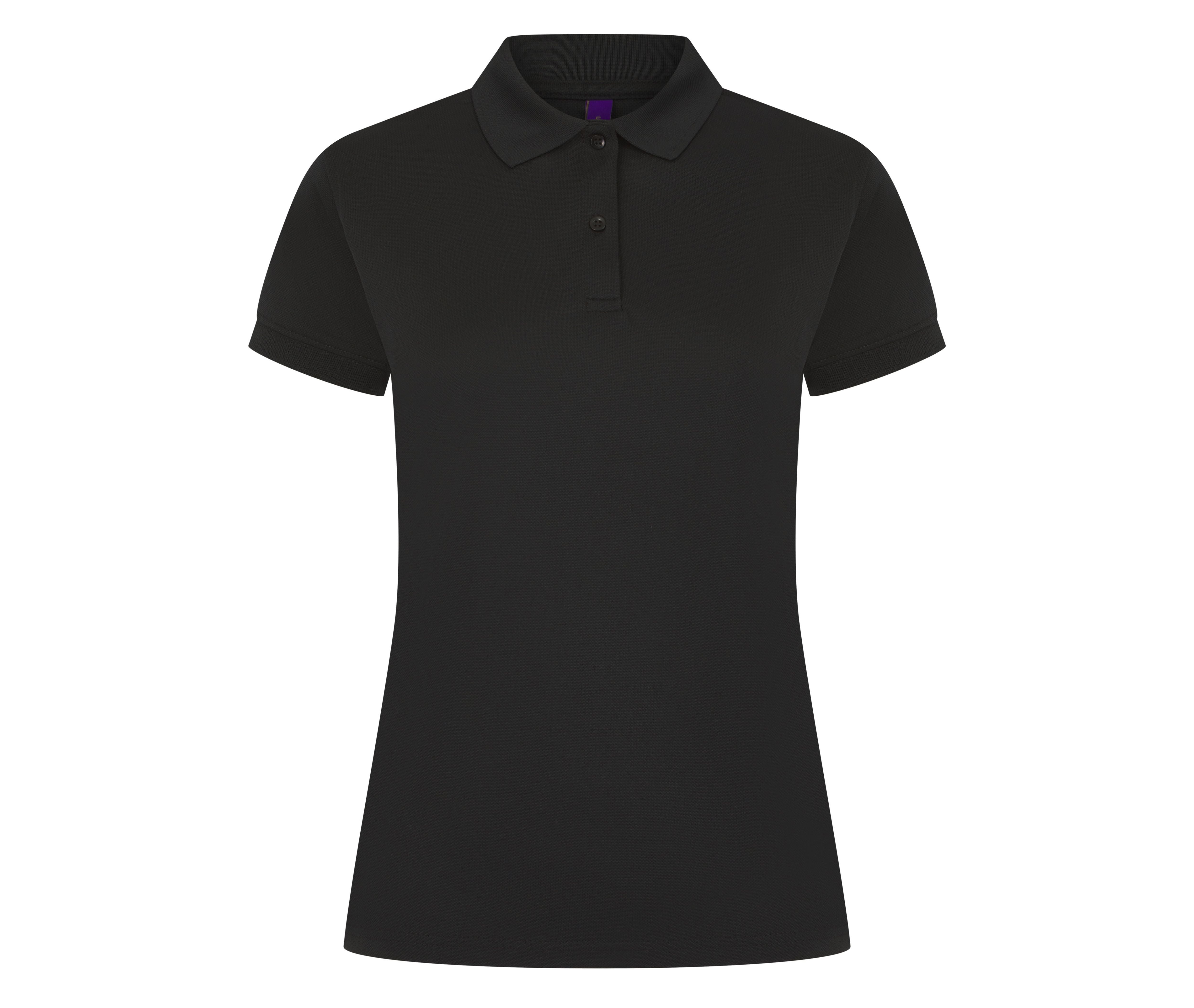 Polo Femme Respirant - Black