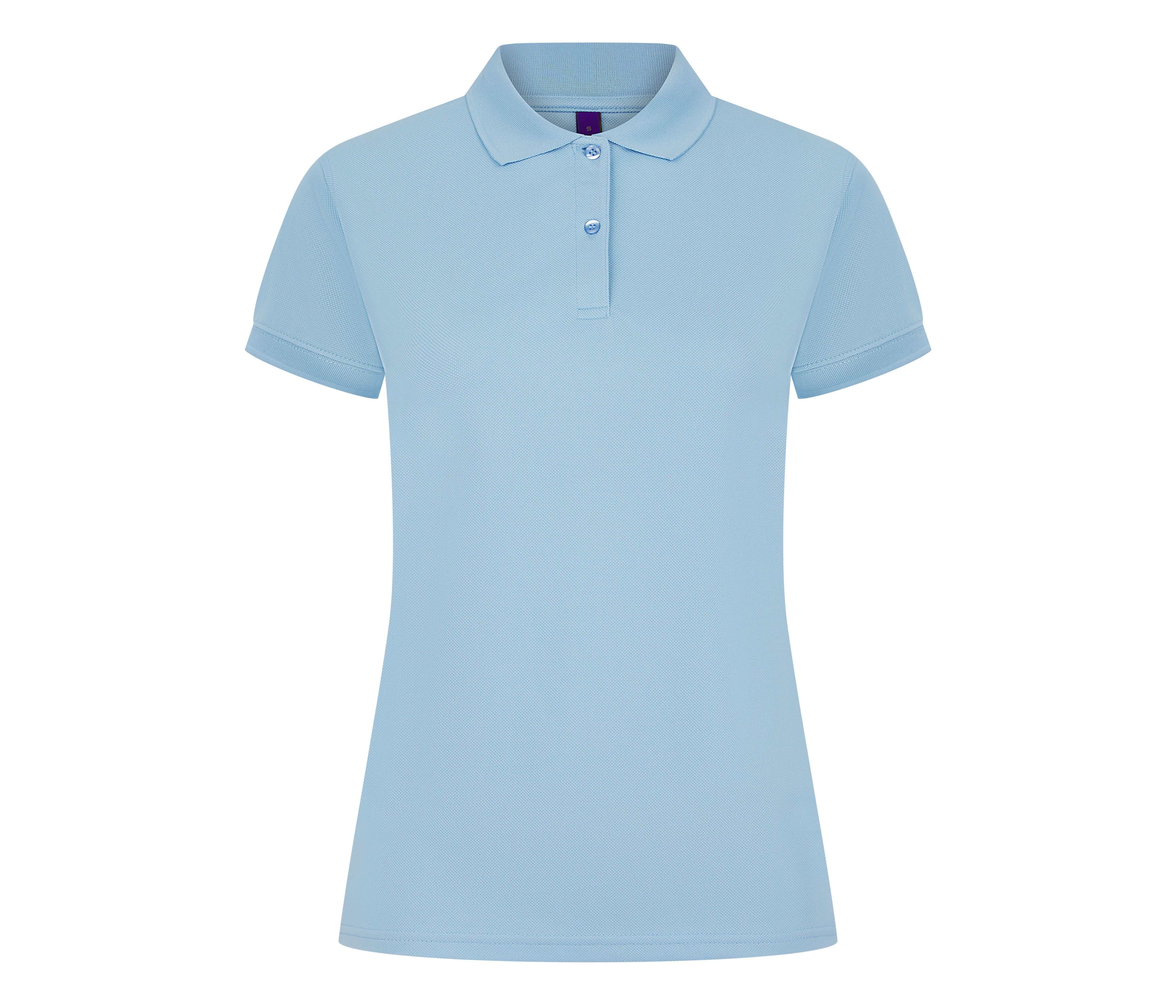 Polo Femme Respirant - Light Blue