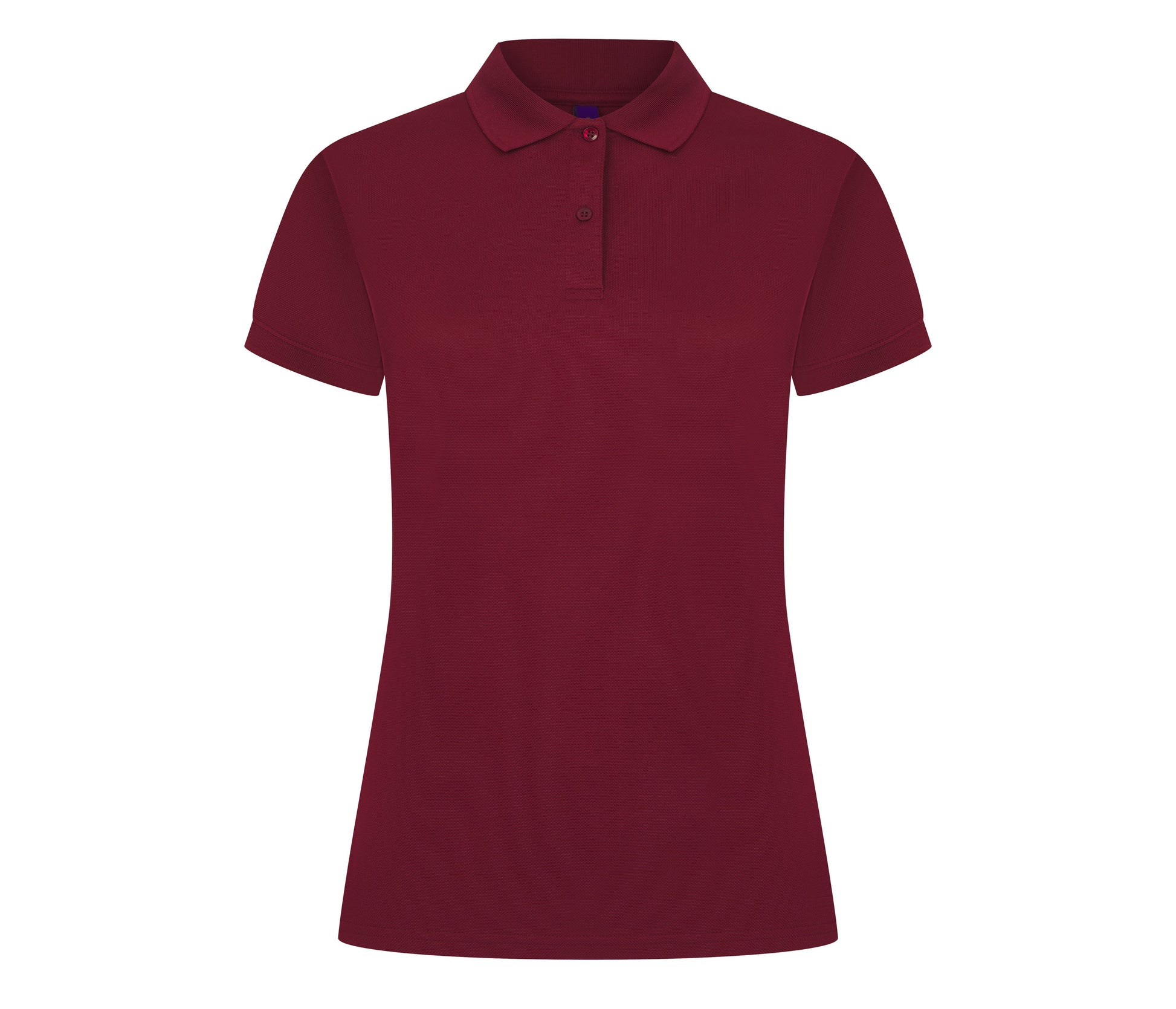 Polo Femme Respirant - Burgundy