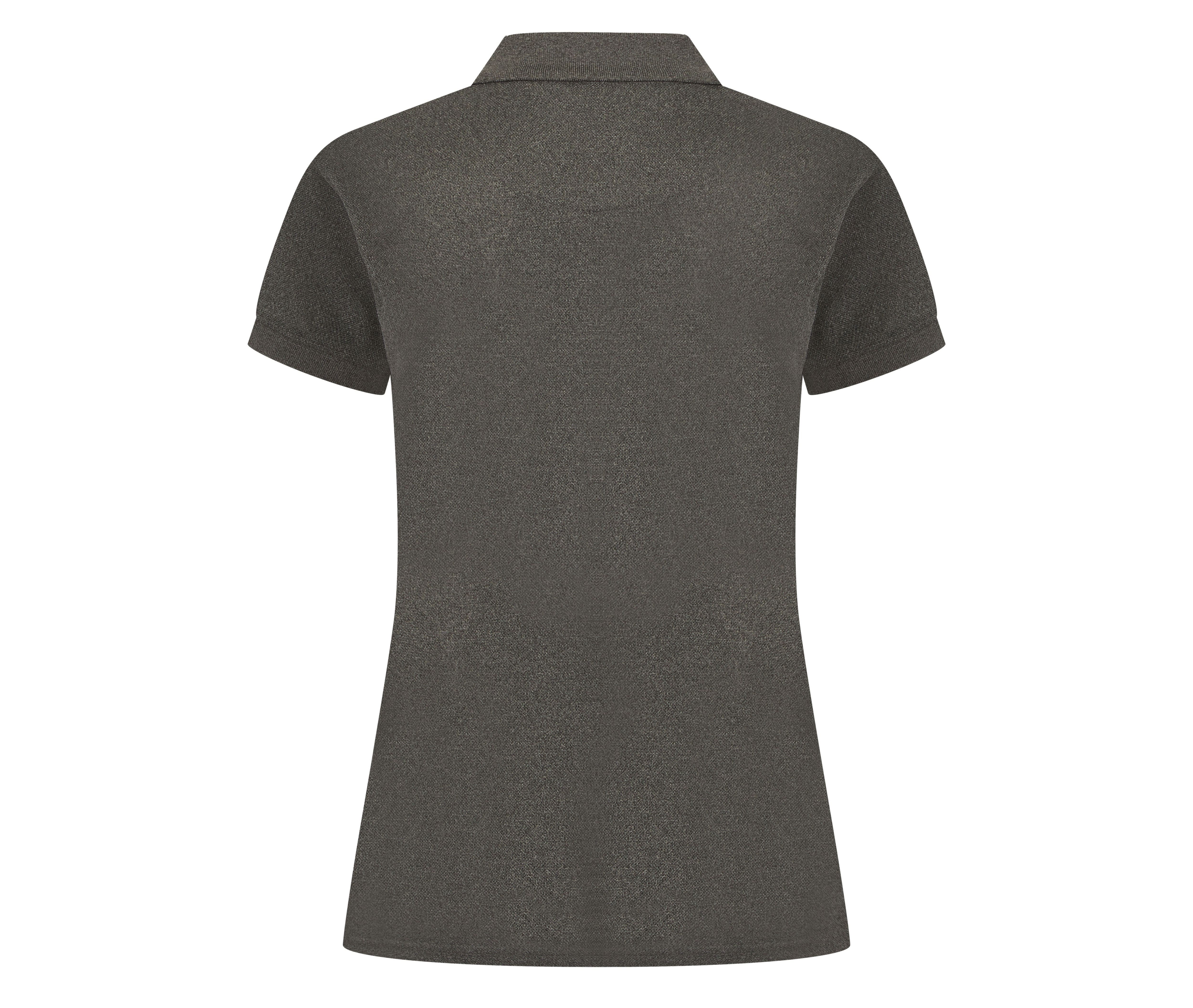 Polo Femme Respirant - Heather Charcoal