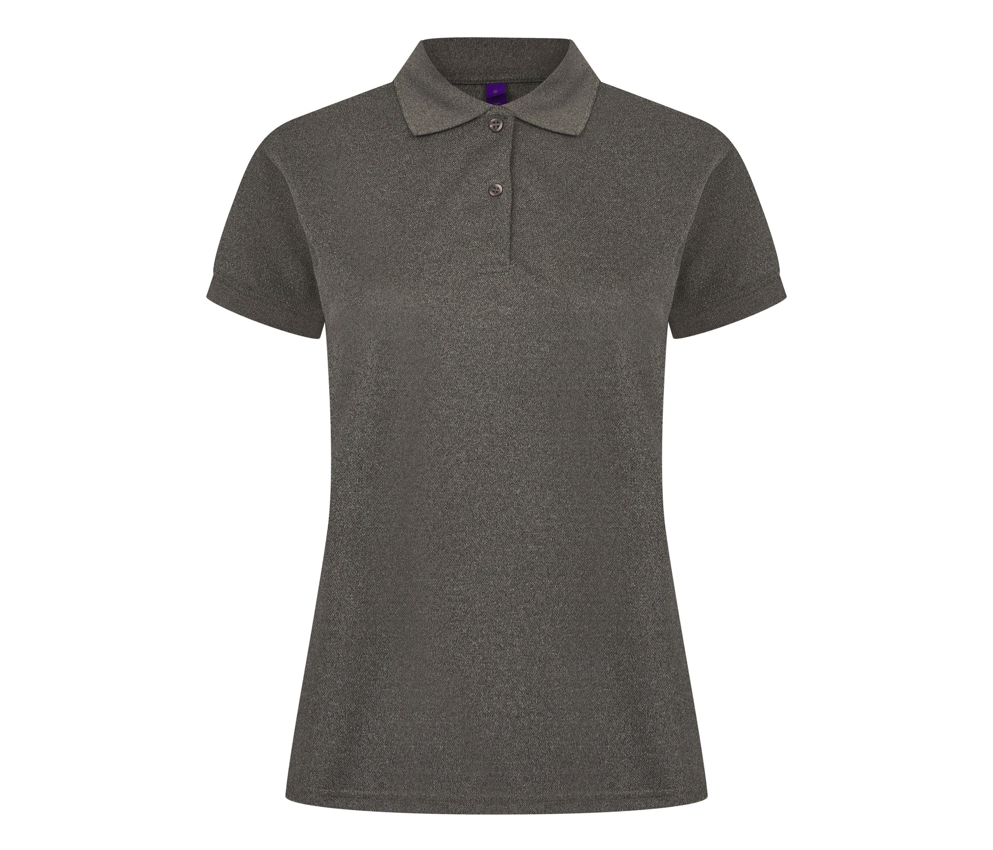 Polo Femme Respirant - Heather Charcoal