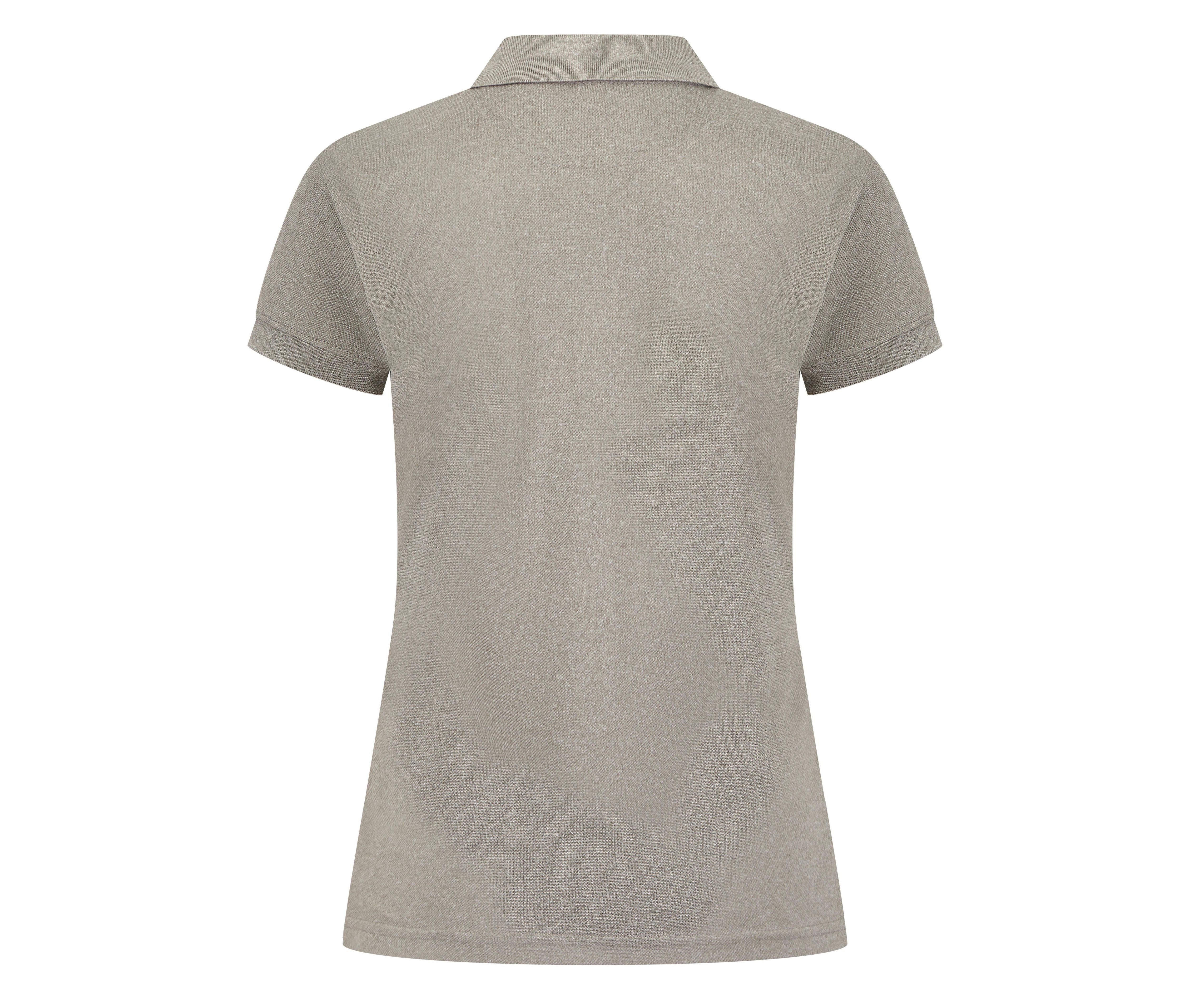 Polo Femme Respirant - Heather Grey