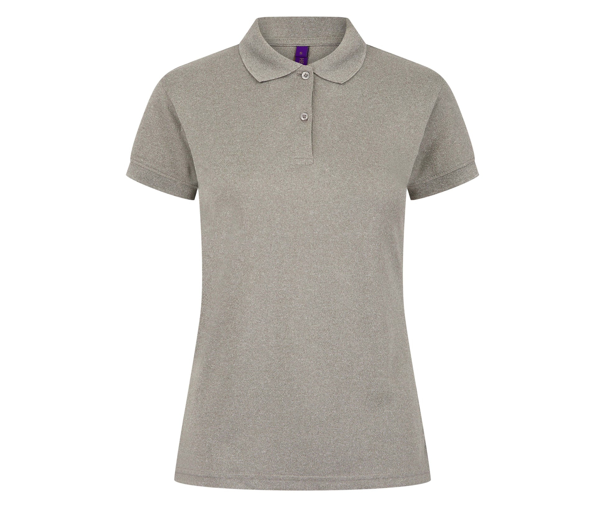 Polo Femme Respirant - Heather Grey