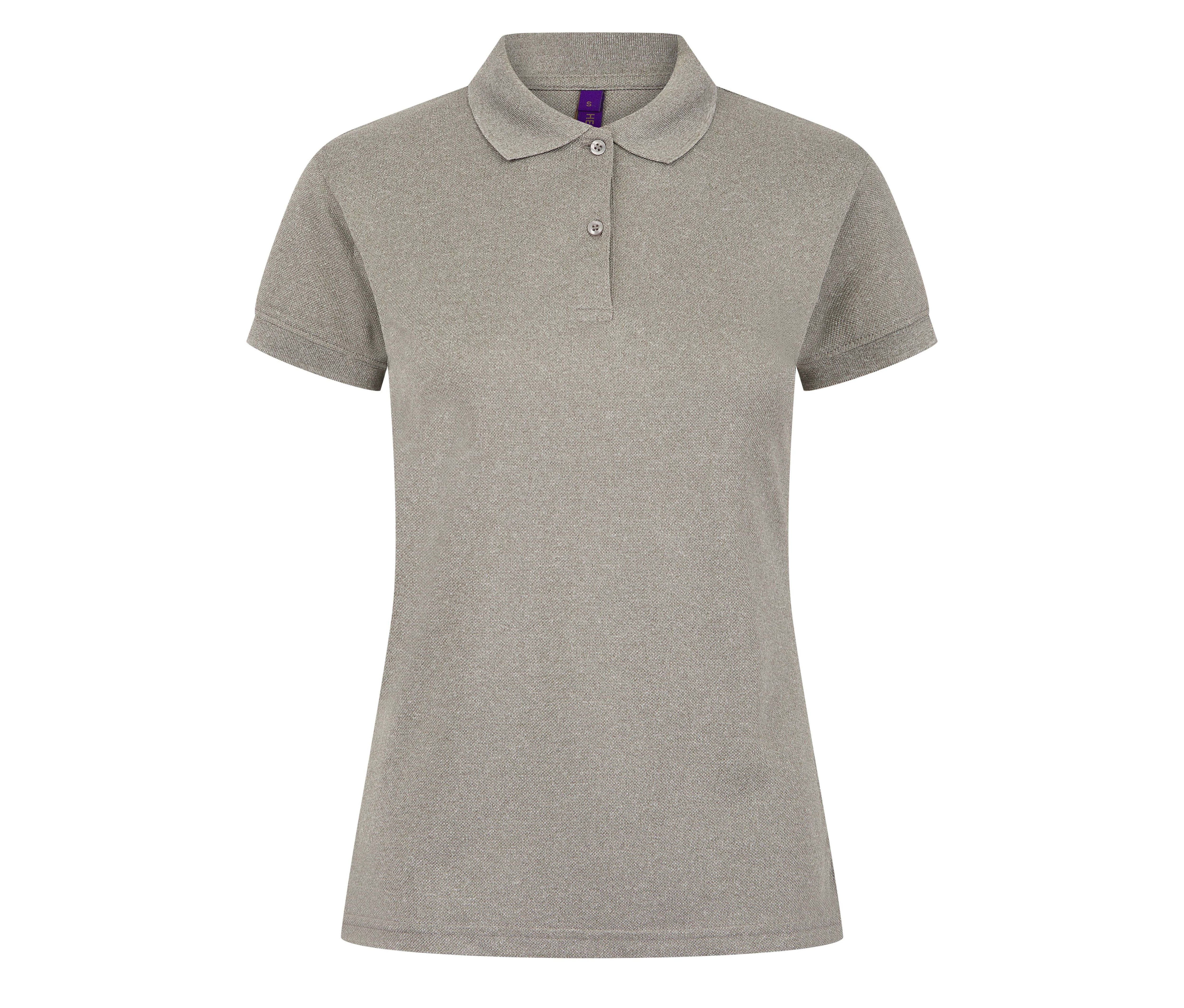 Polo Femme Respirant - Heather Grey