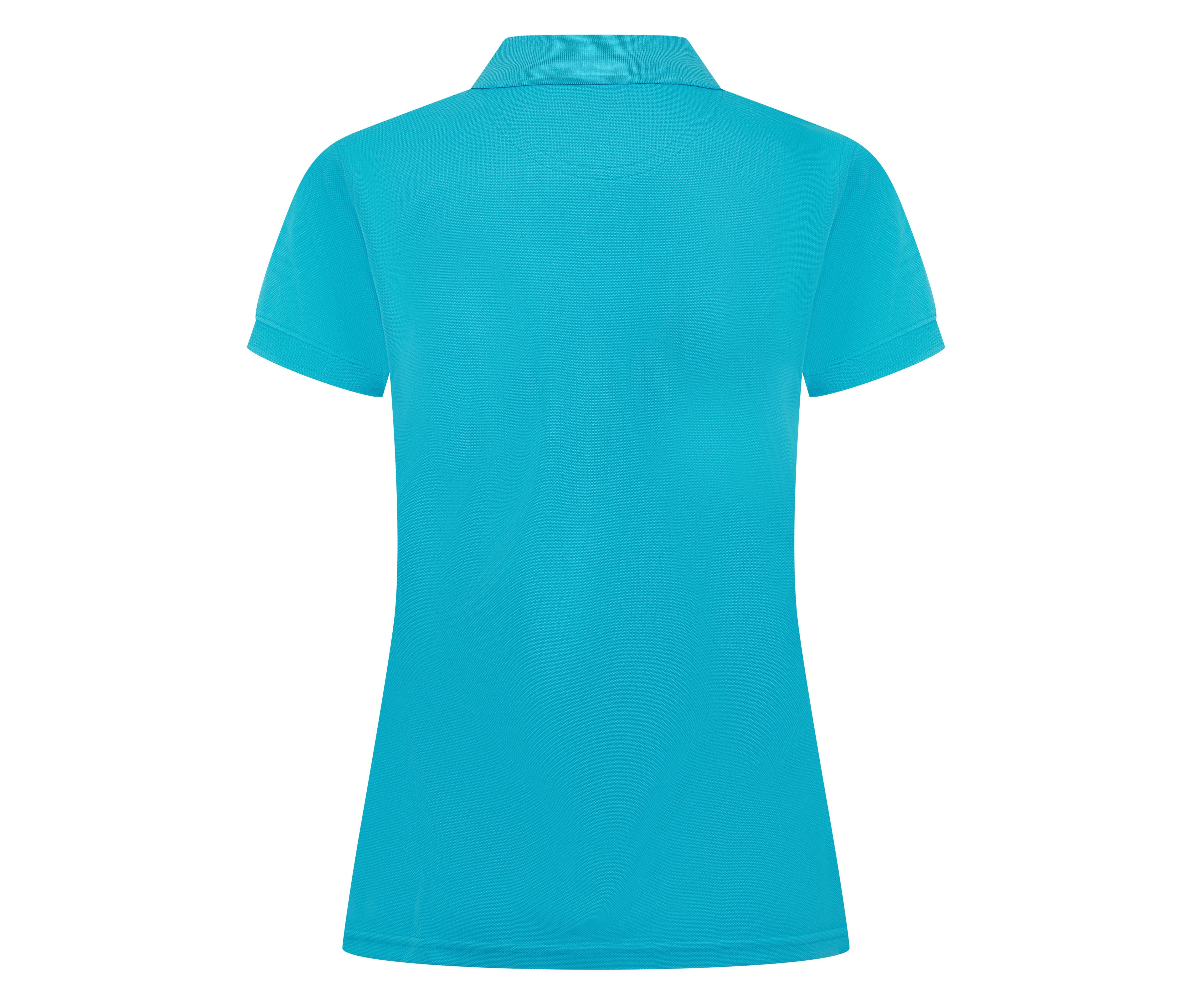 Polo Femme Respirant - Turquoise