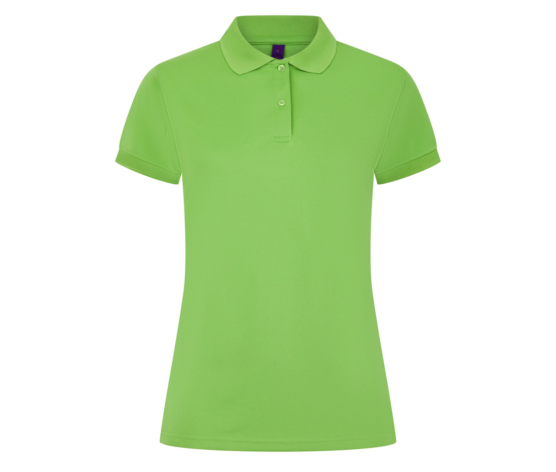 Polo Femme Respirant - Lime Green