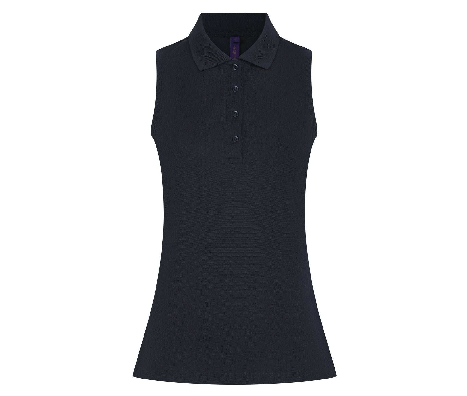 Polo Femme Sans Manches - Navy