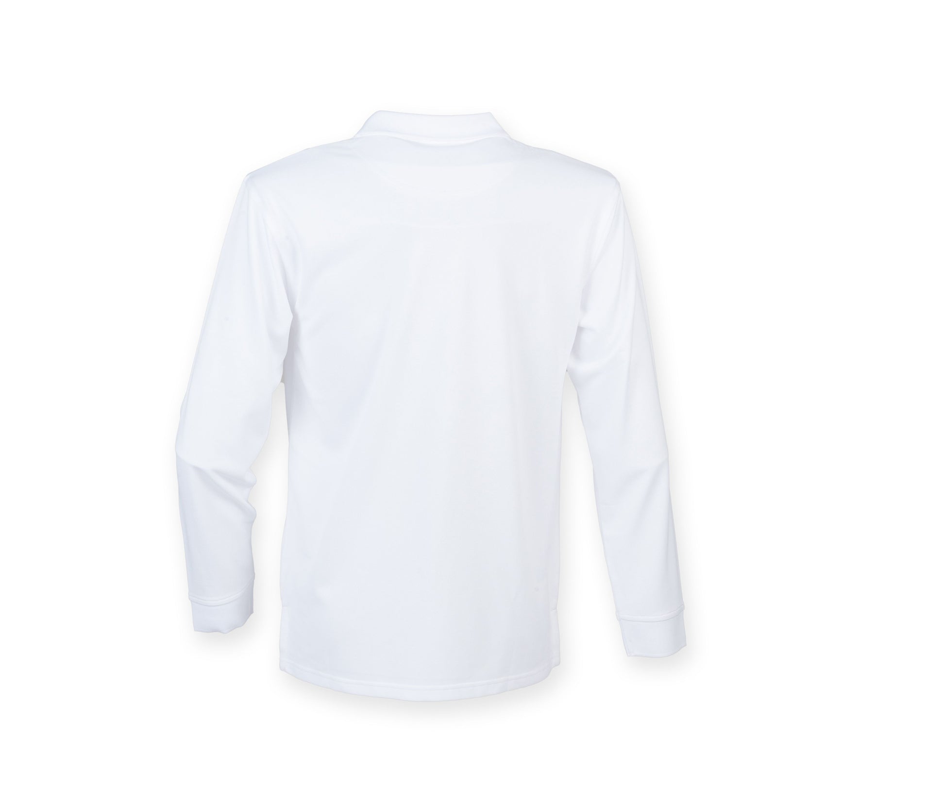 Polo Unisexe Manches Longues - White