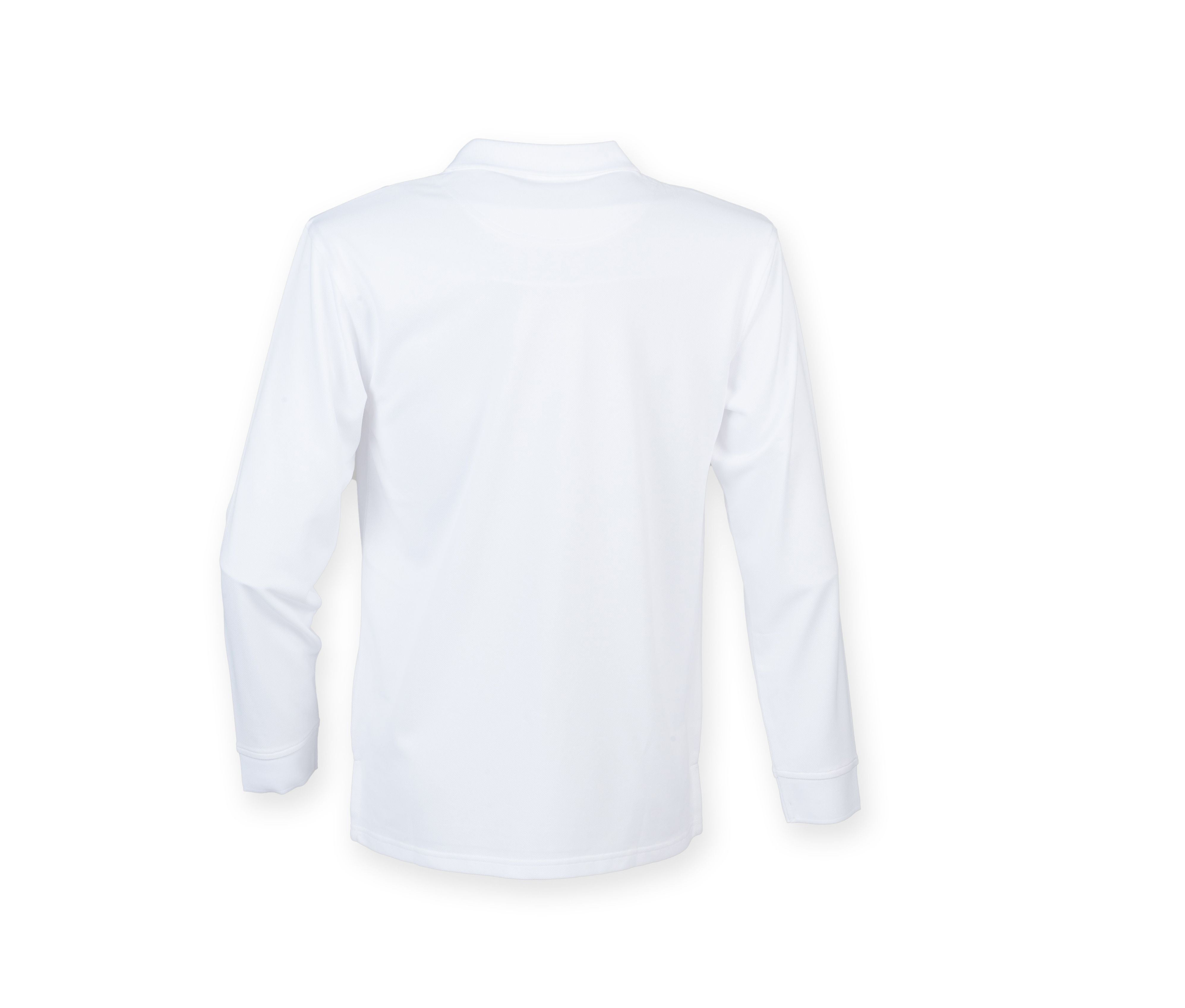 Polo Unisexe Manches Longues - White