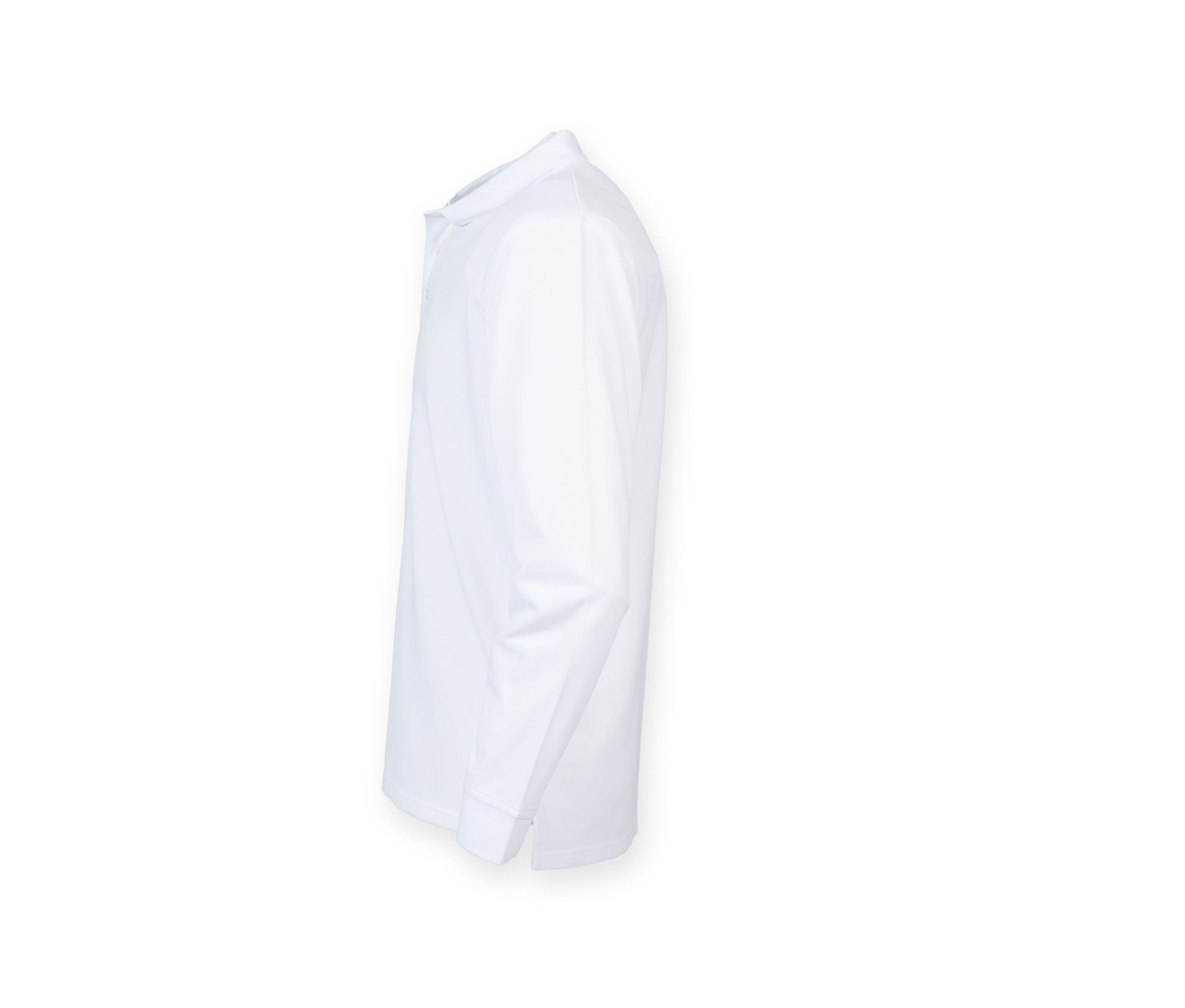 Polo Unisexe Manches Longues - White