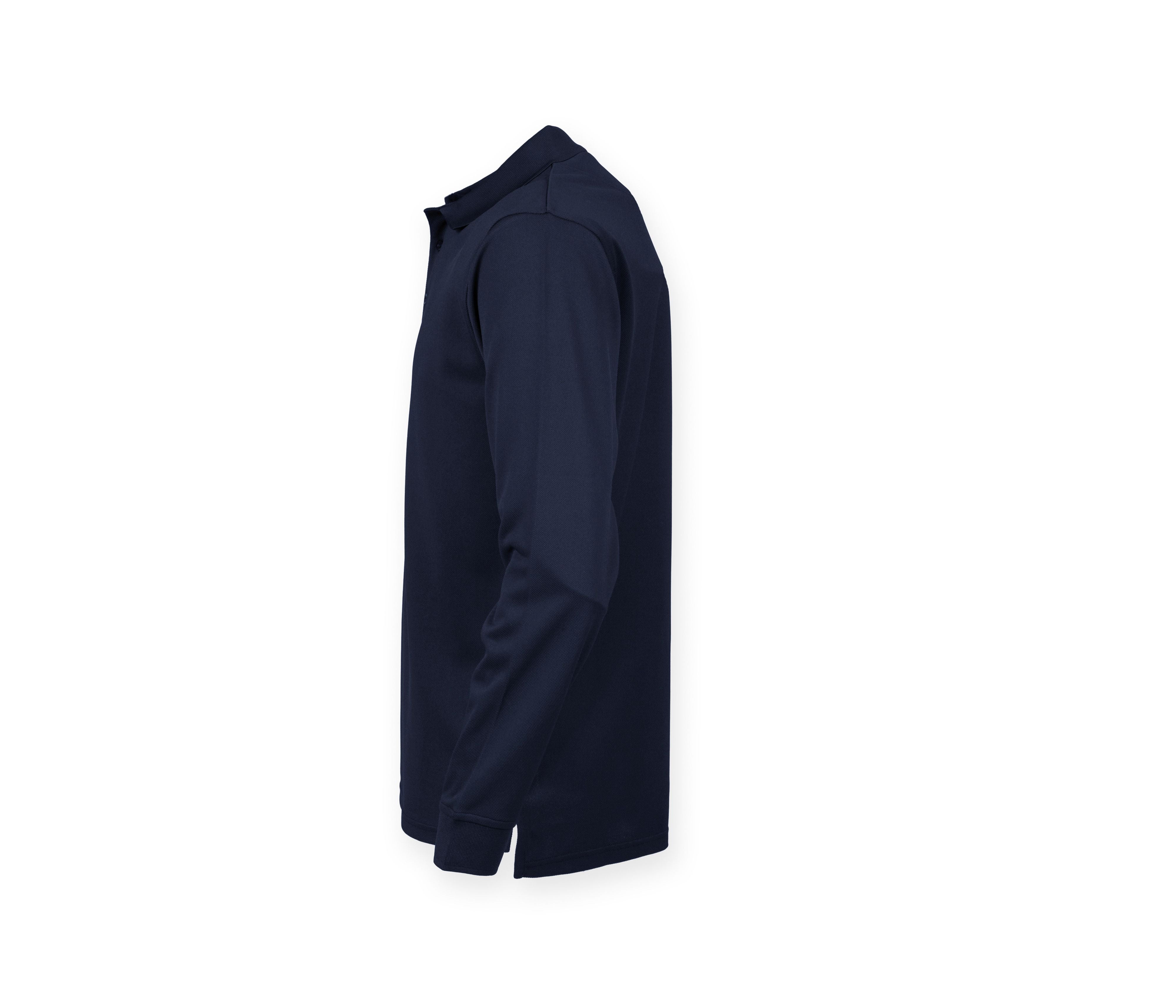 Polo Unisexe Manches Longues - Navy