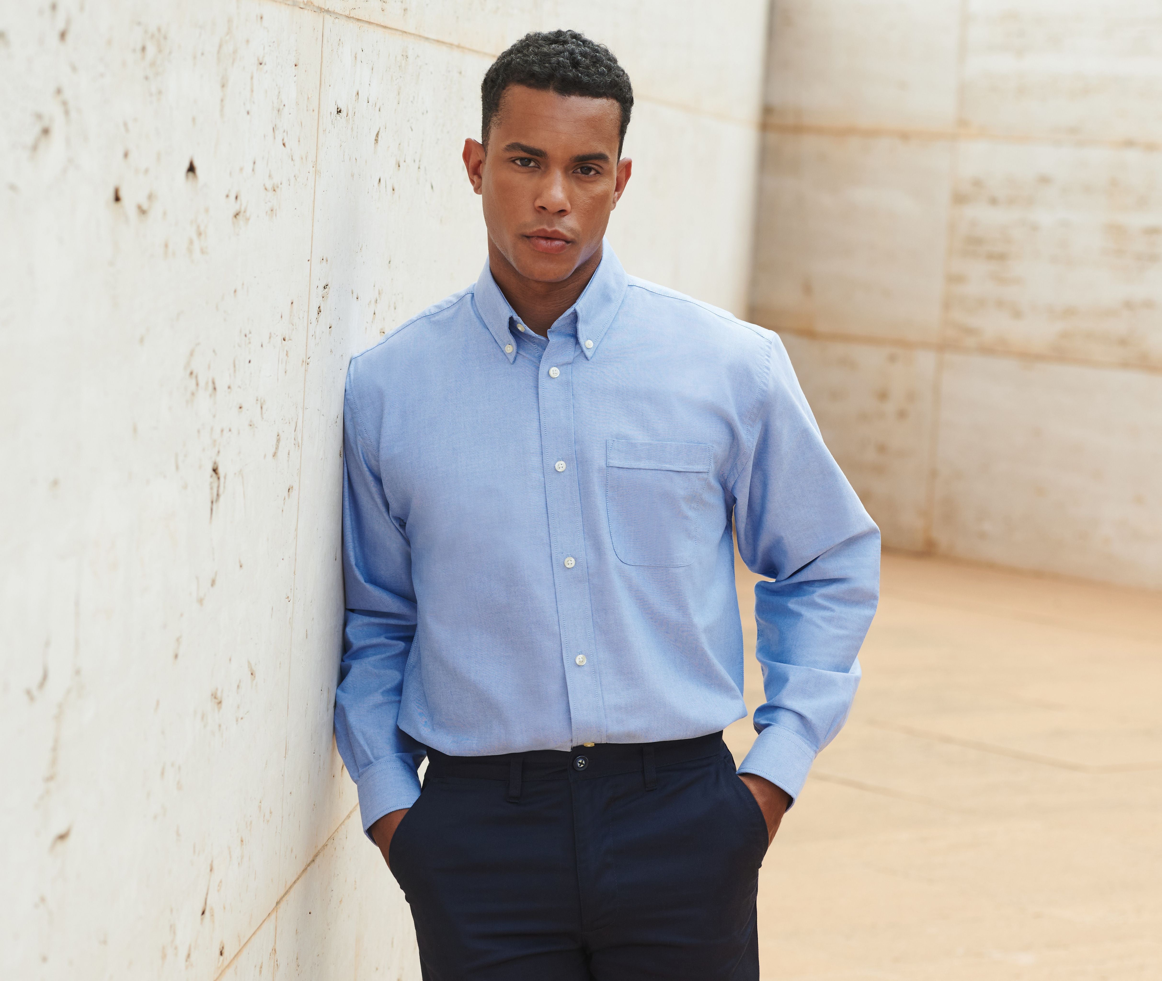 Chemise oxford homme