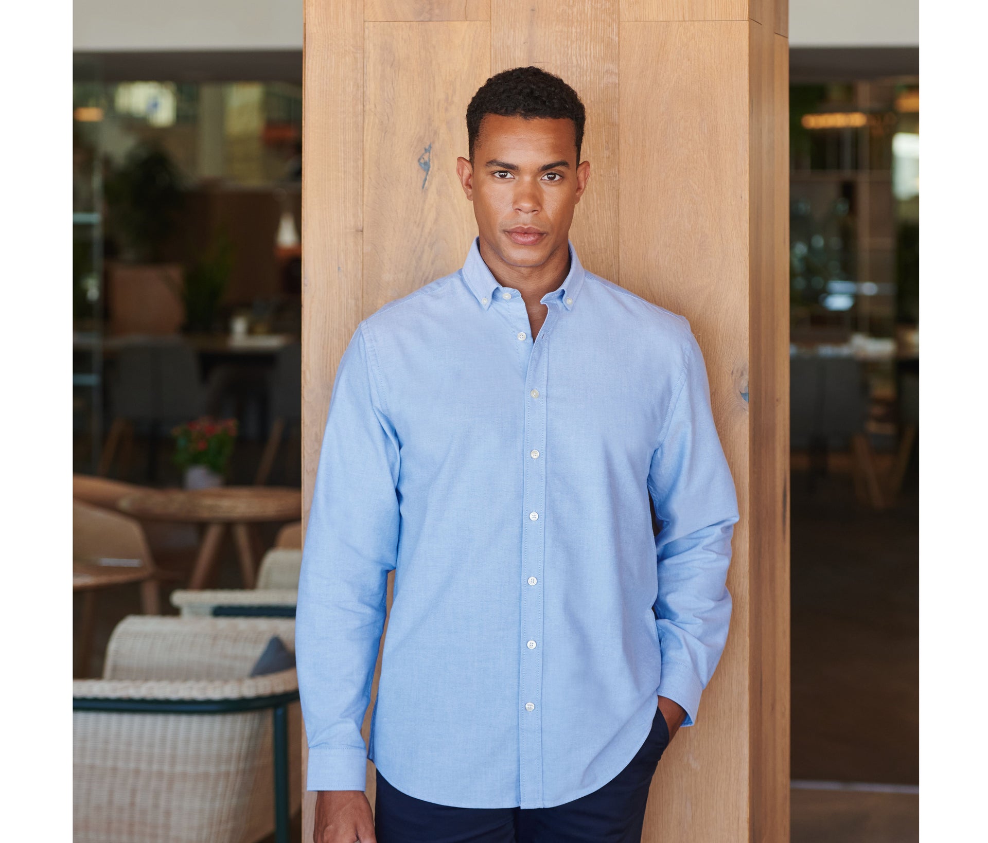 Chemise Oxford homme