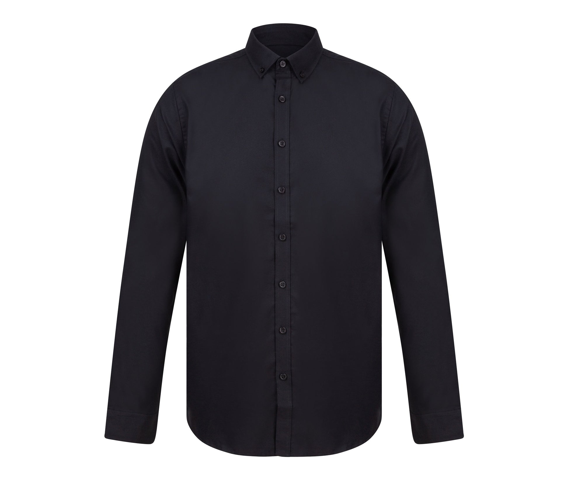 Chemise Oxford & Slim Homme - Black