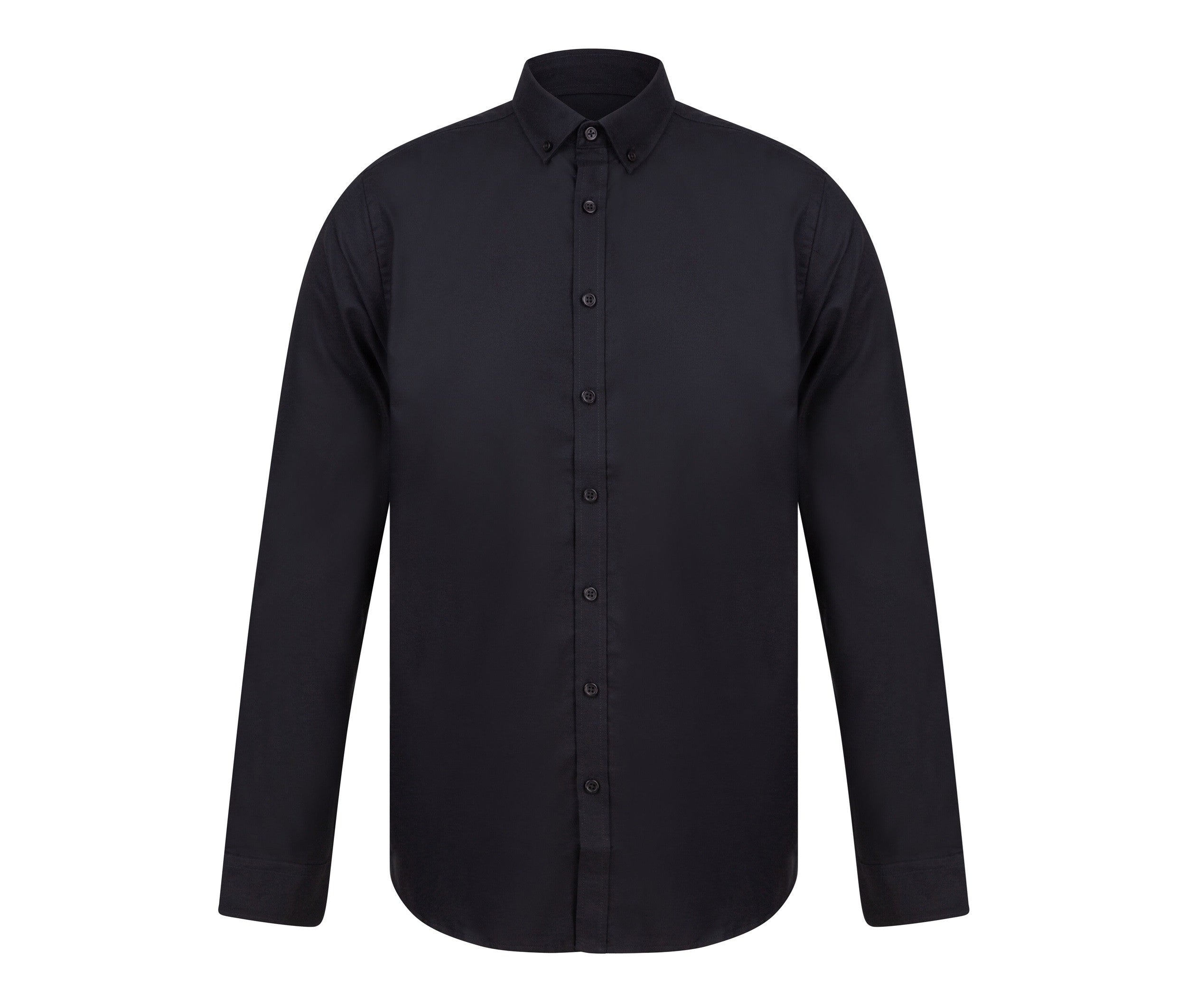 Chemise Oxford & Slim Homme - Black