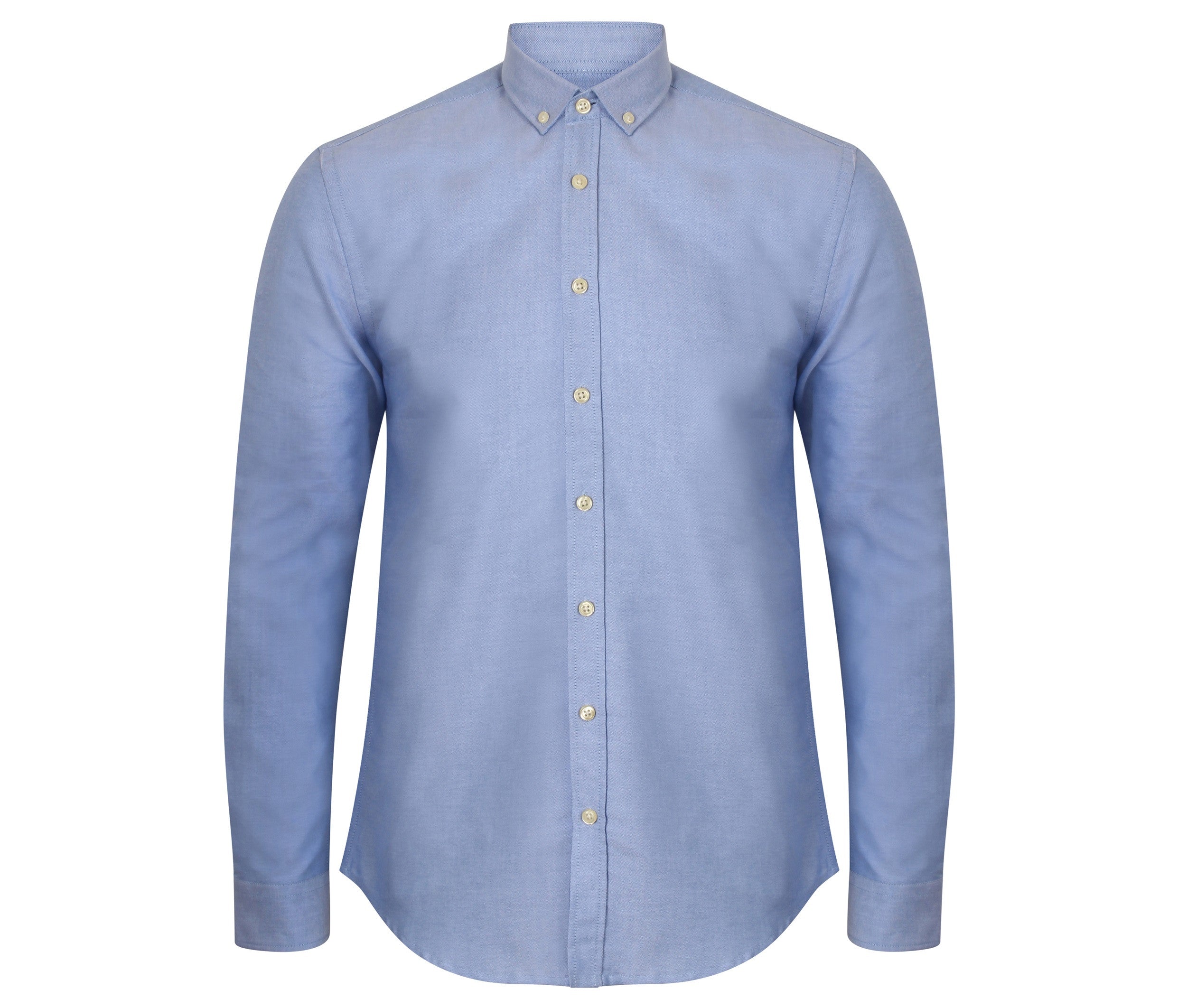 Chemise Oxford & Slim Homme - Light Blue