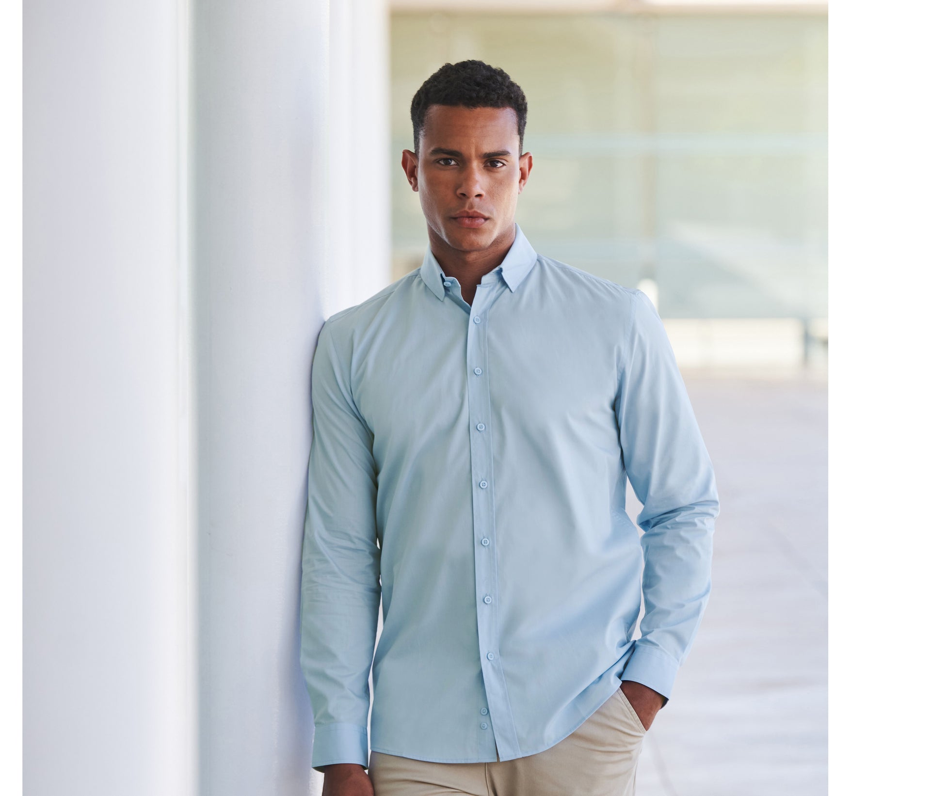 Chemise homme respirante