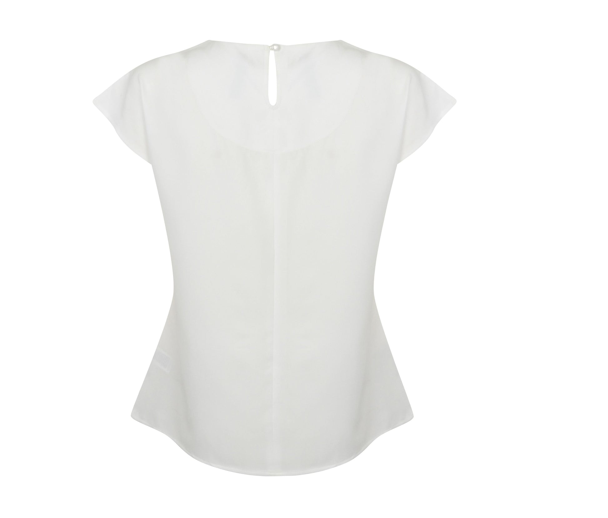 Blouse Femme Manches Courtes - White