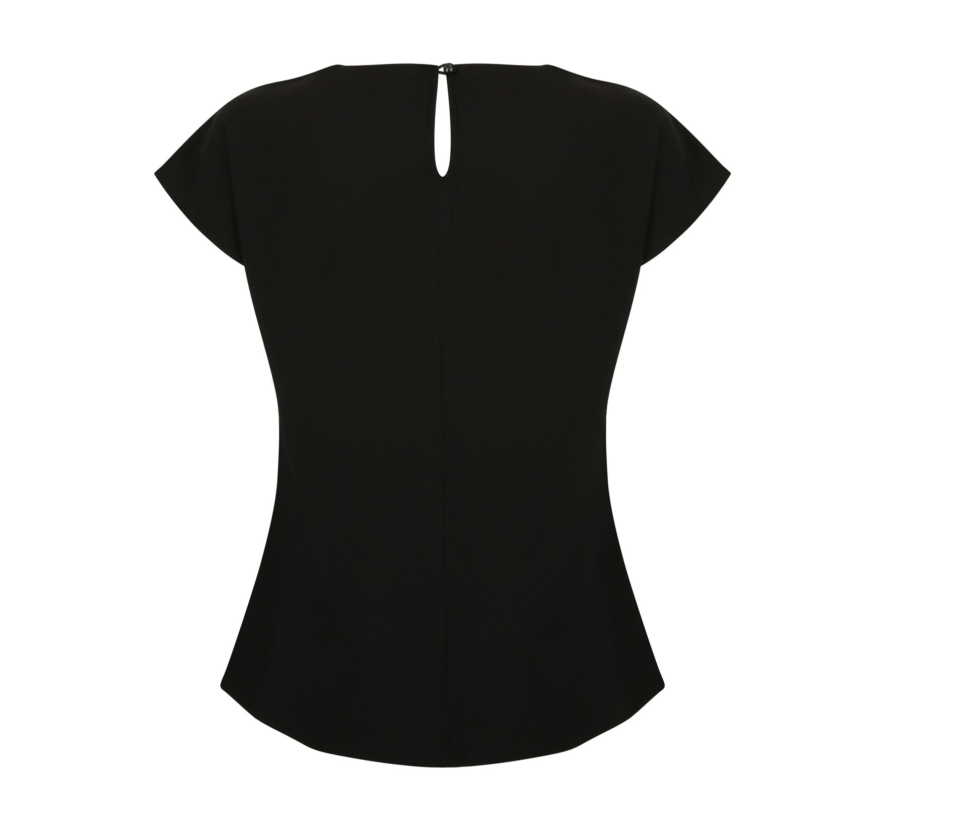 Blouse Femme Manches Courtes - Black