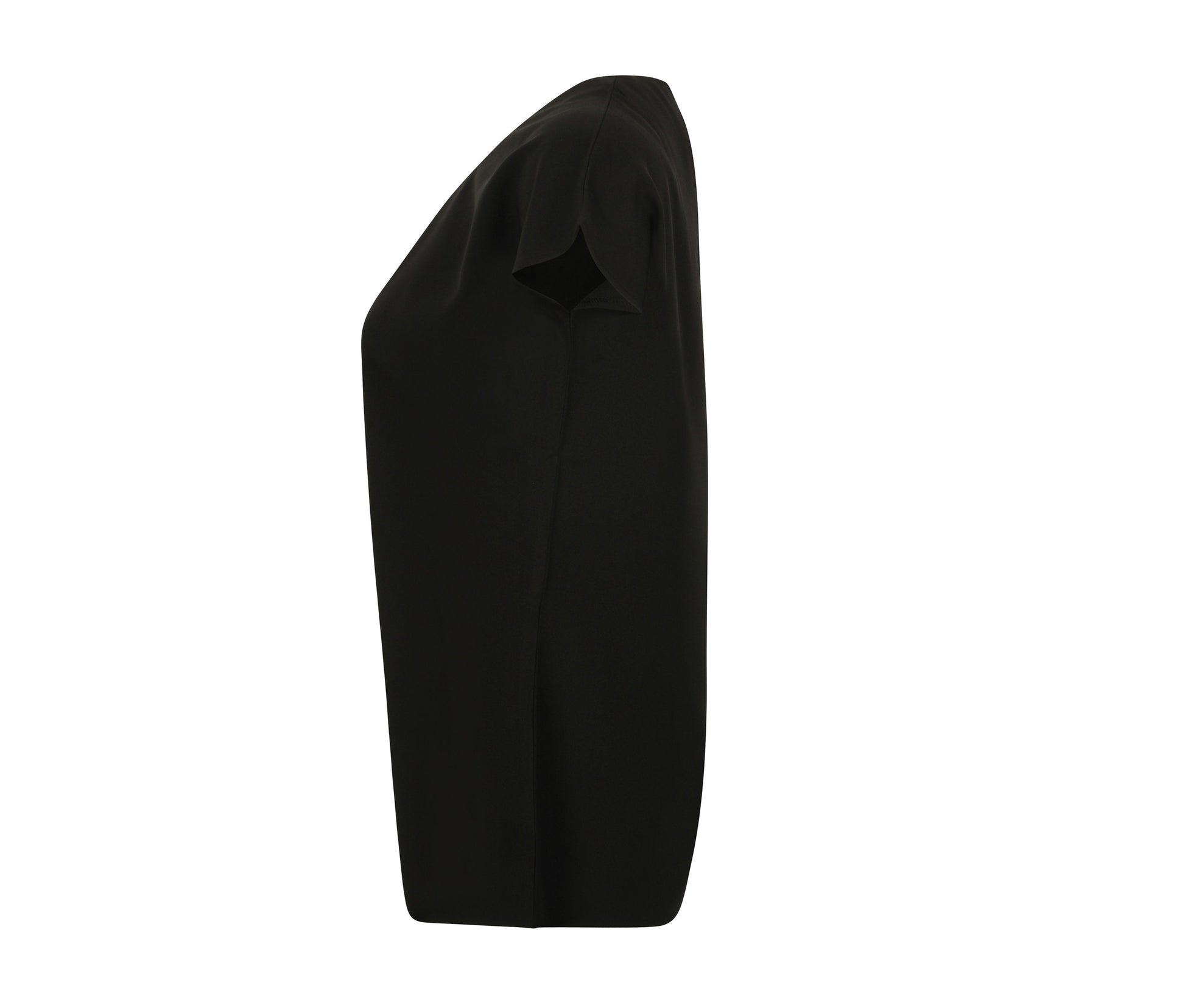 Blouse Femme Manches Courtes - Black