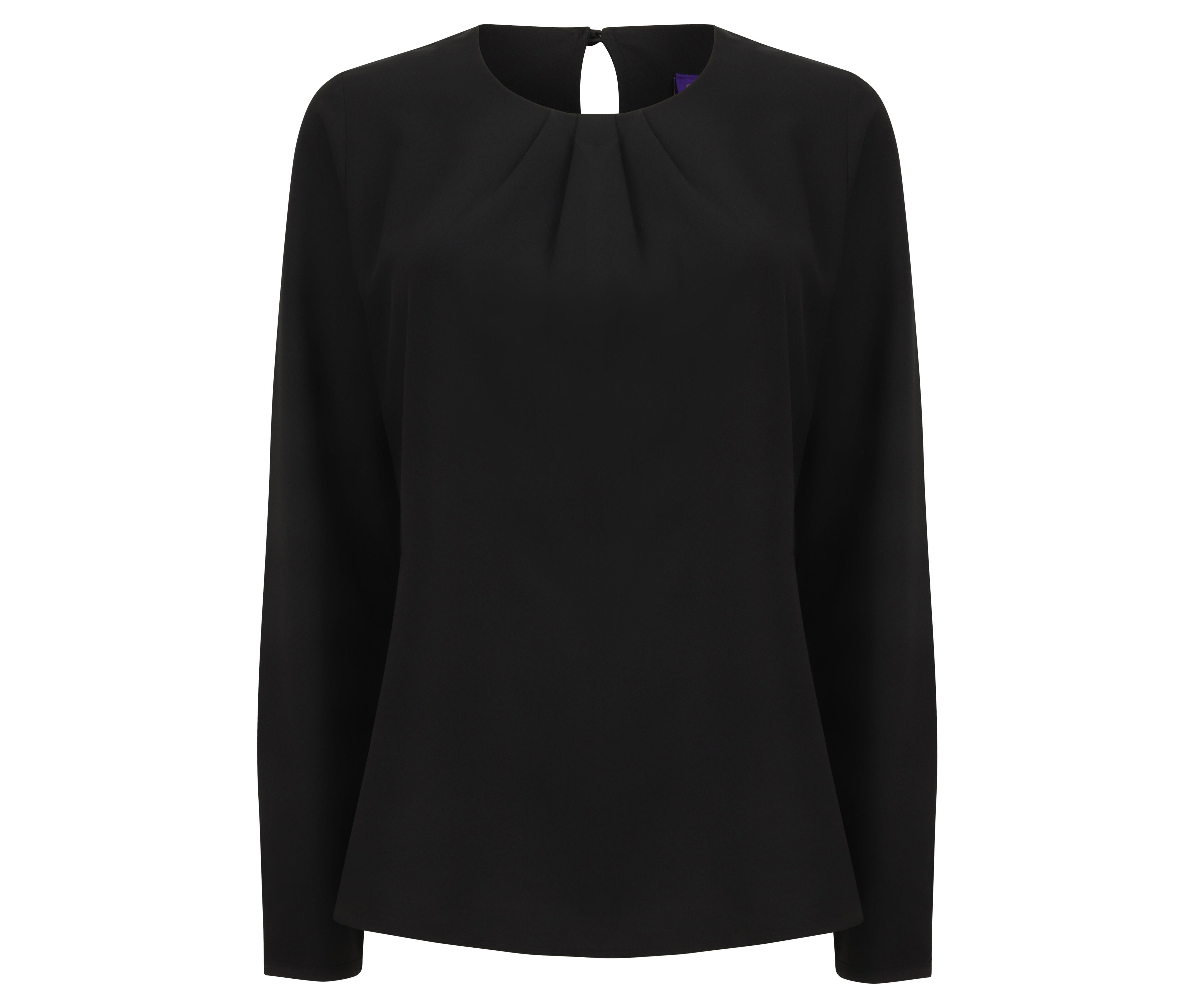 Blouse Femme Manches Longues - Black