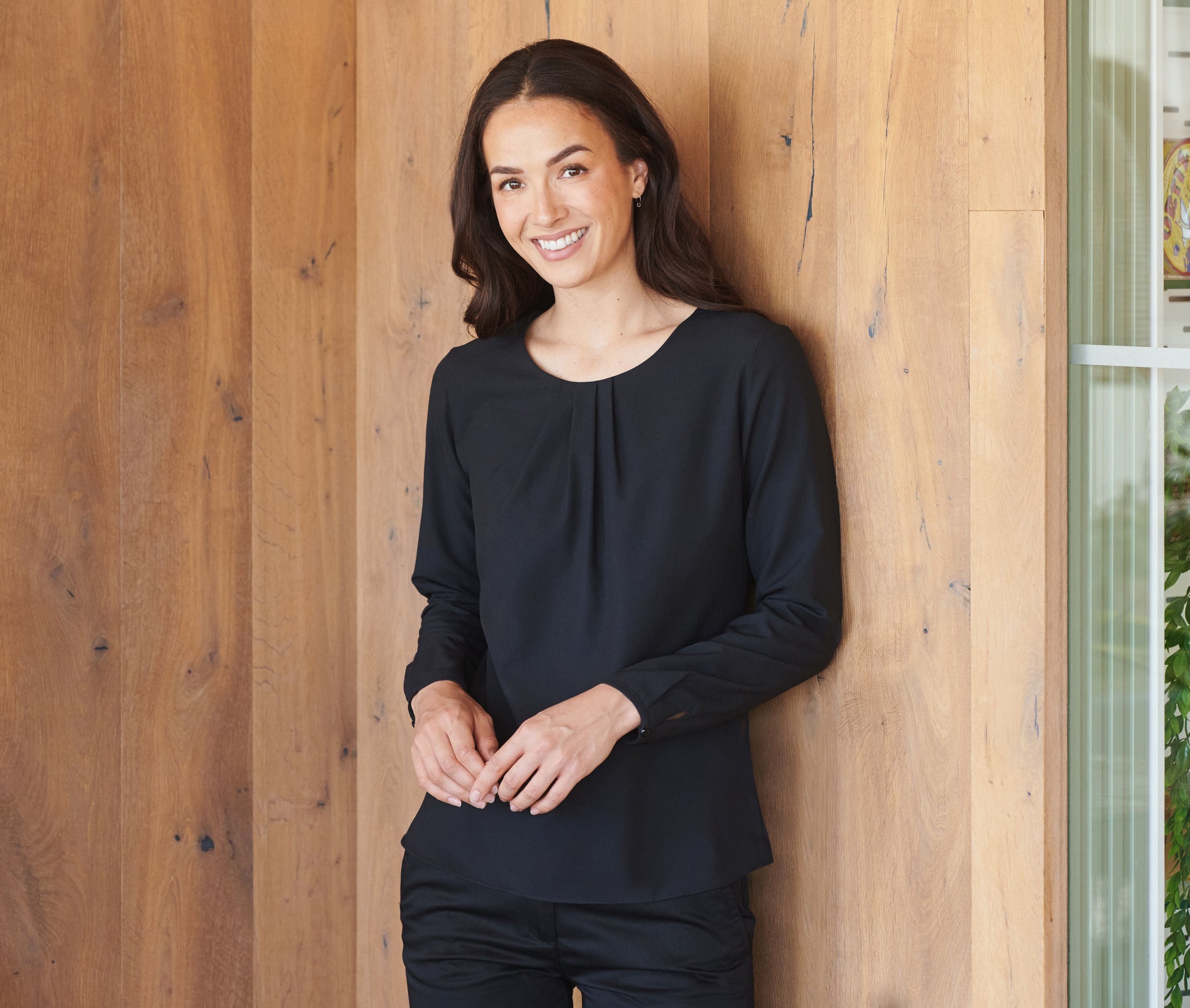 Blouse femme manches longues