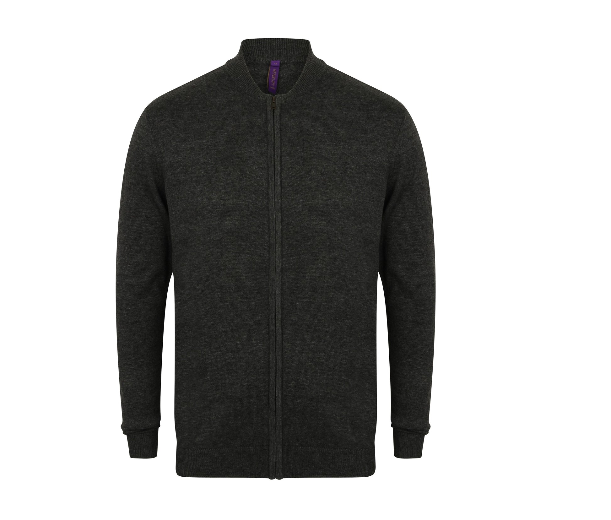 Gilet Style Bomber - Grey Marl
