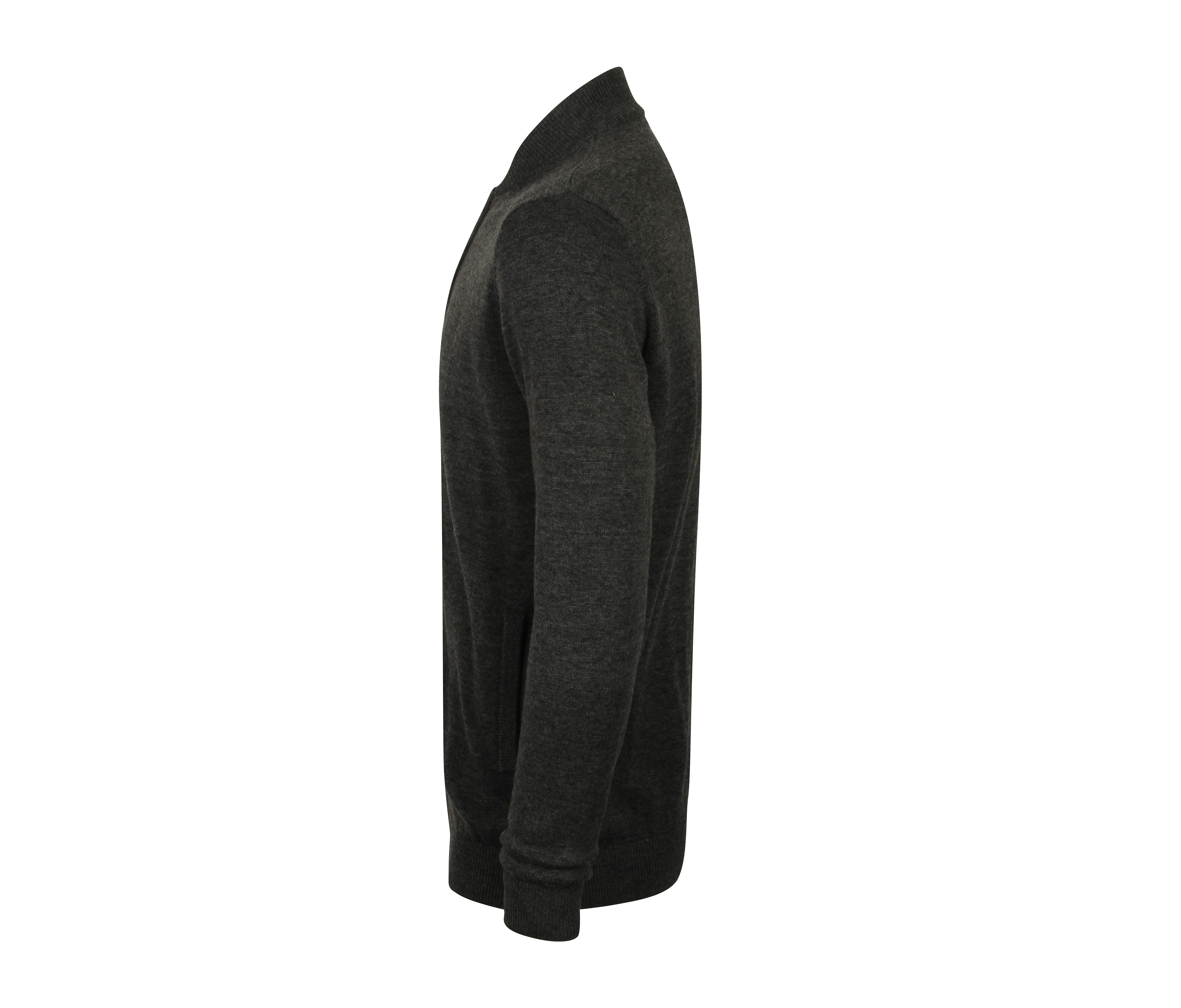 Gilet Style Bomber - Grey Marl