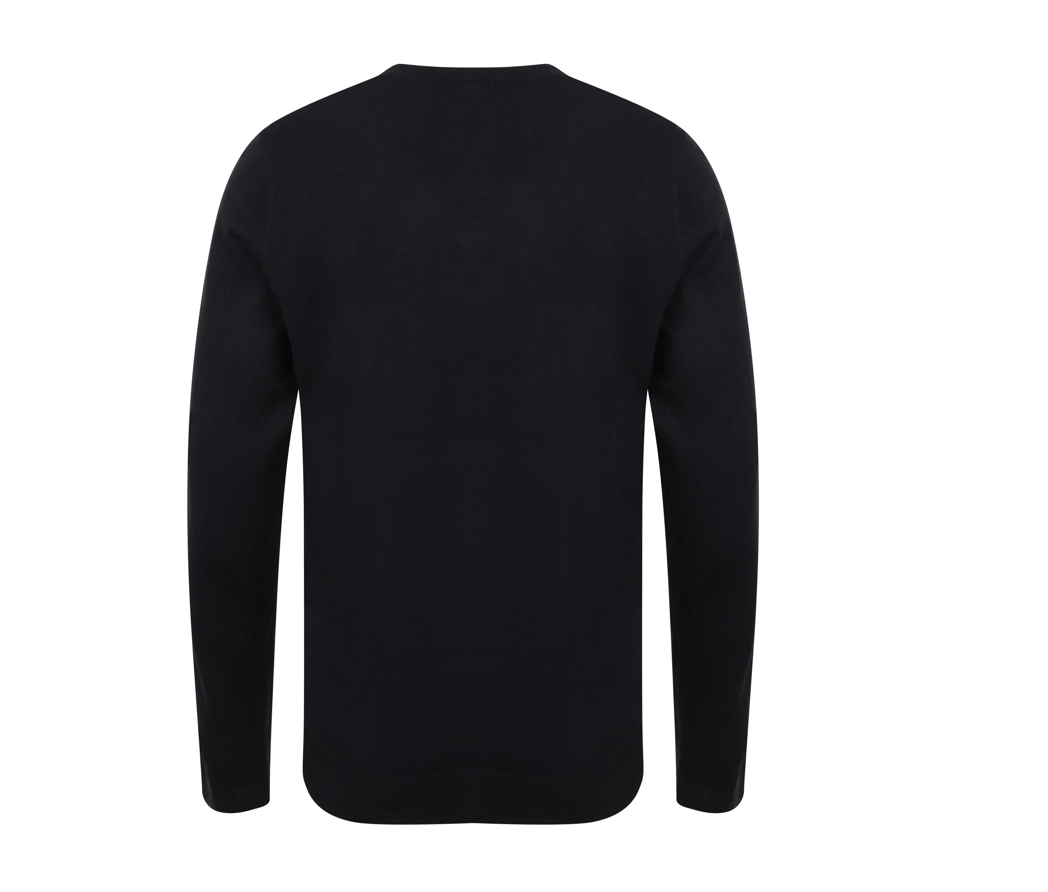 Pull Col V Homme - Black
