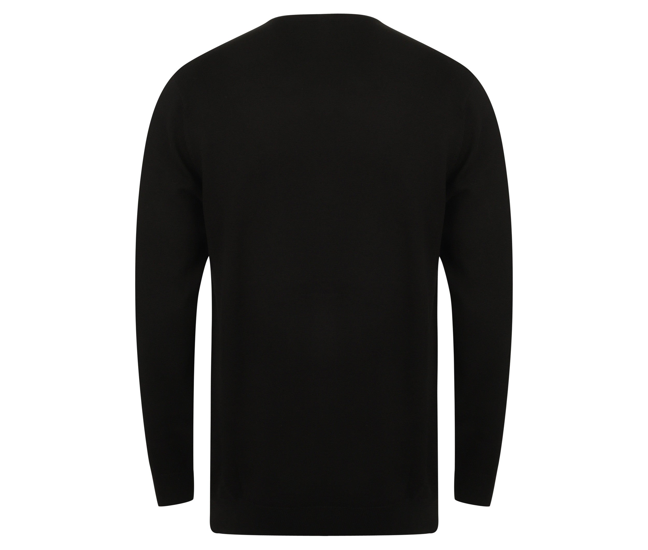 Pull Col Rond Homme - Black