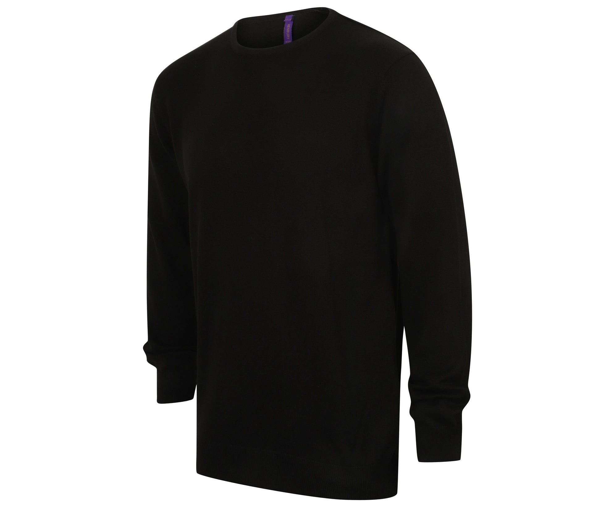 Pull Col Rond Homme - Black