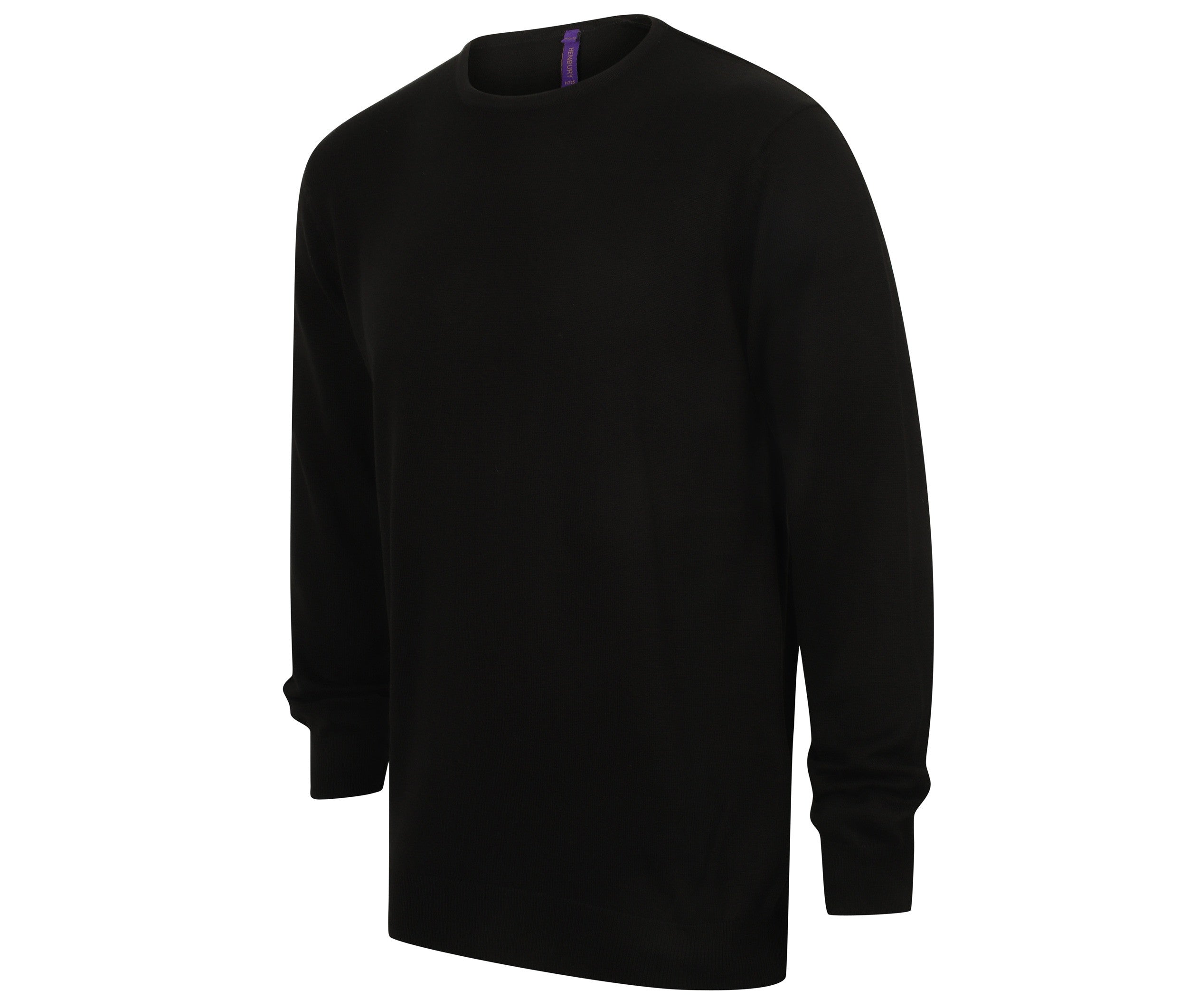 Pull Col Rond Homme - Black