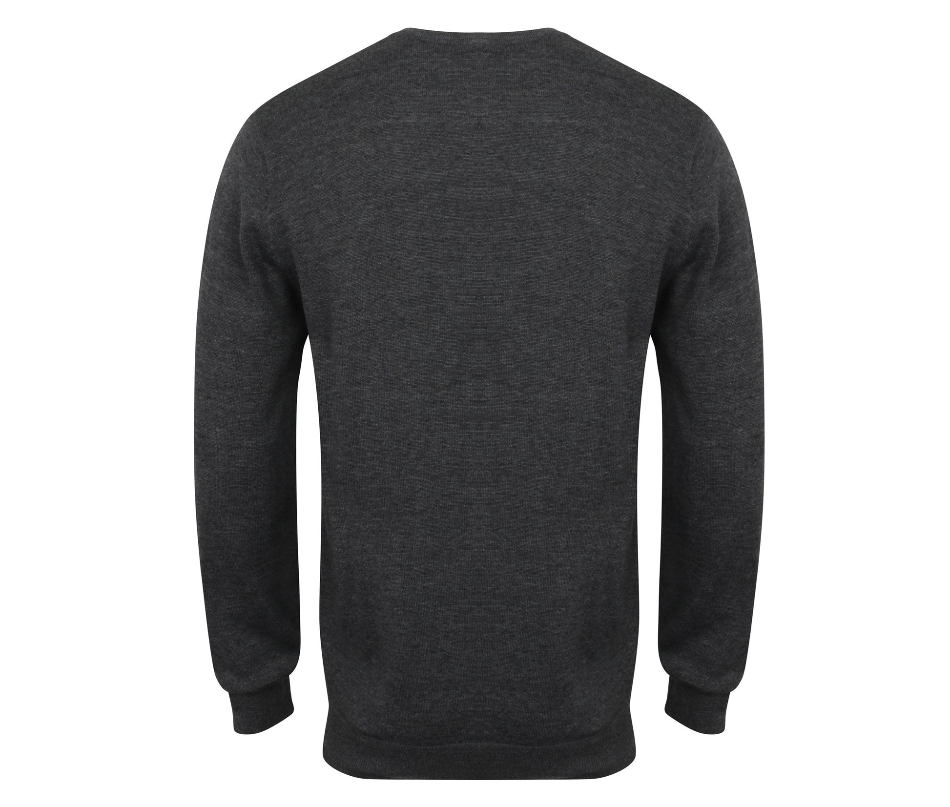 Pull Col Rond Homme - Grey Marl