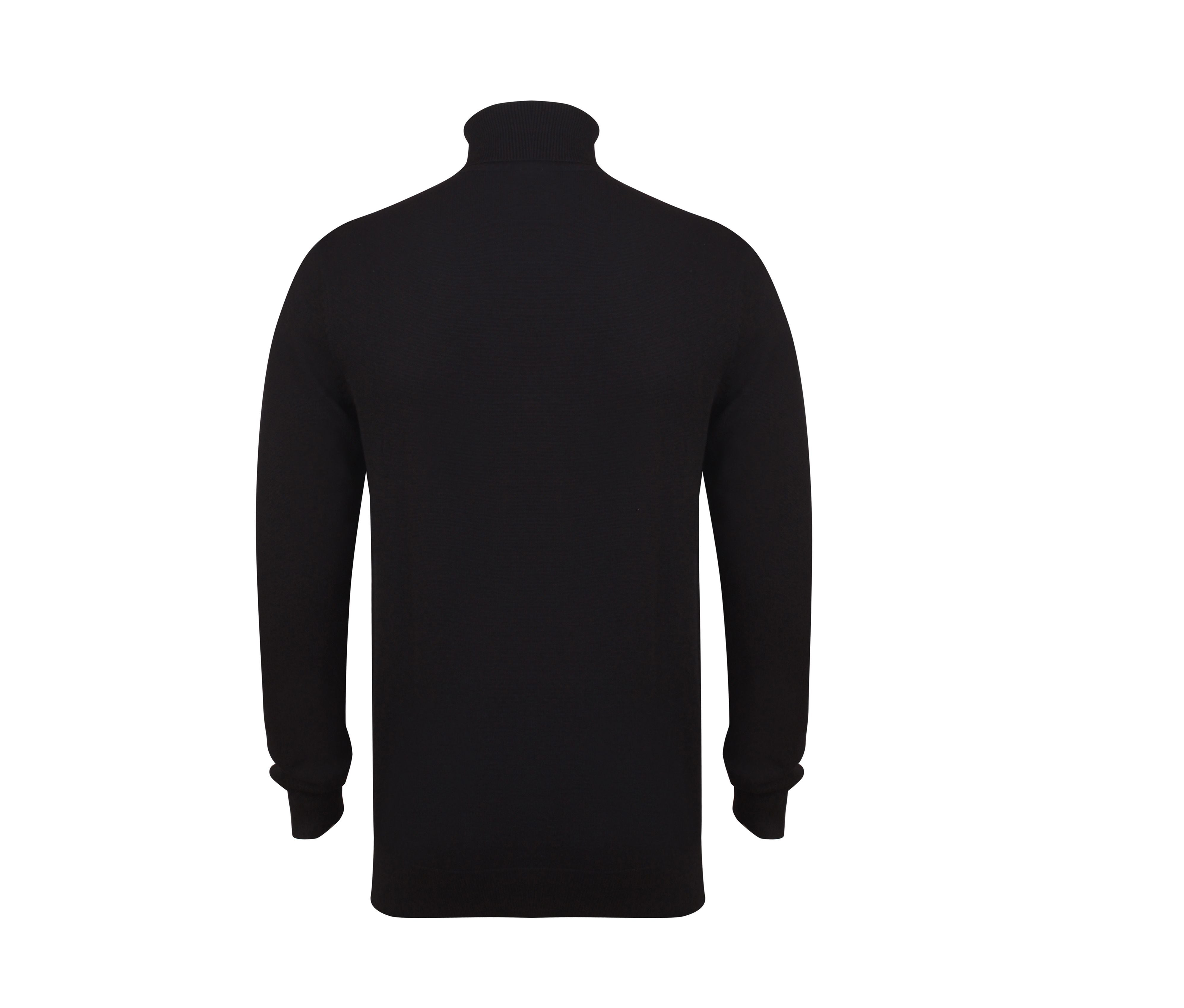 Pull Col Roulé - Black