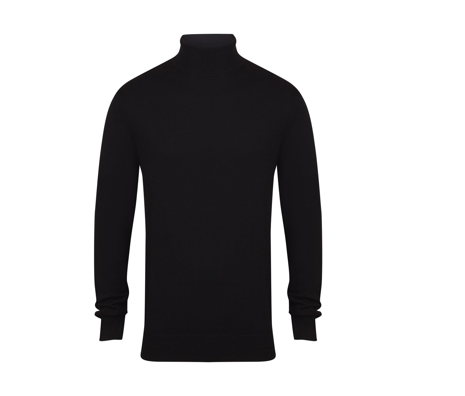 Pull Col Roulé - Black