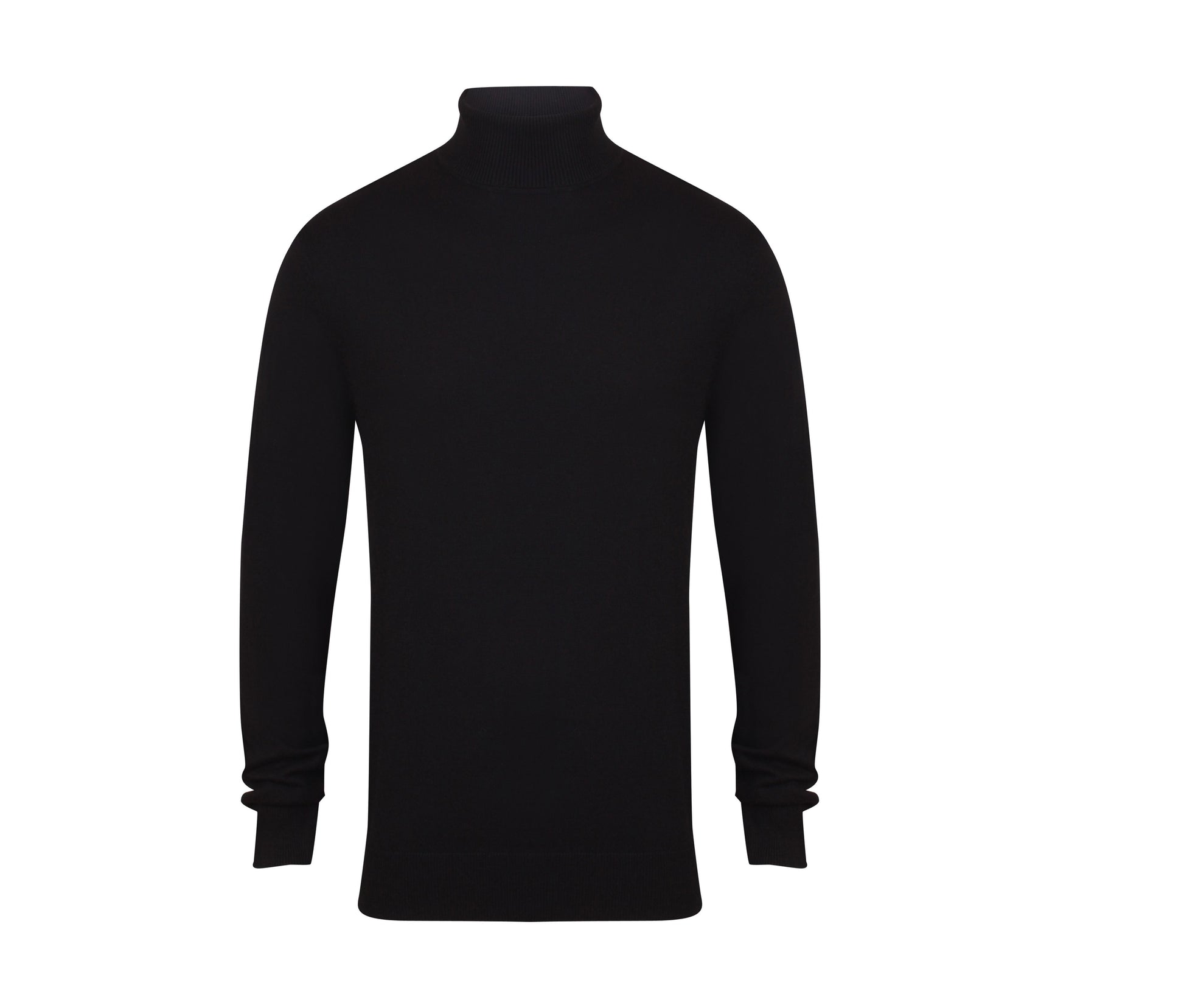 Pull Col Roulé - Black