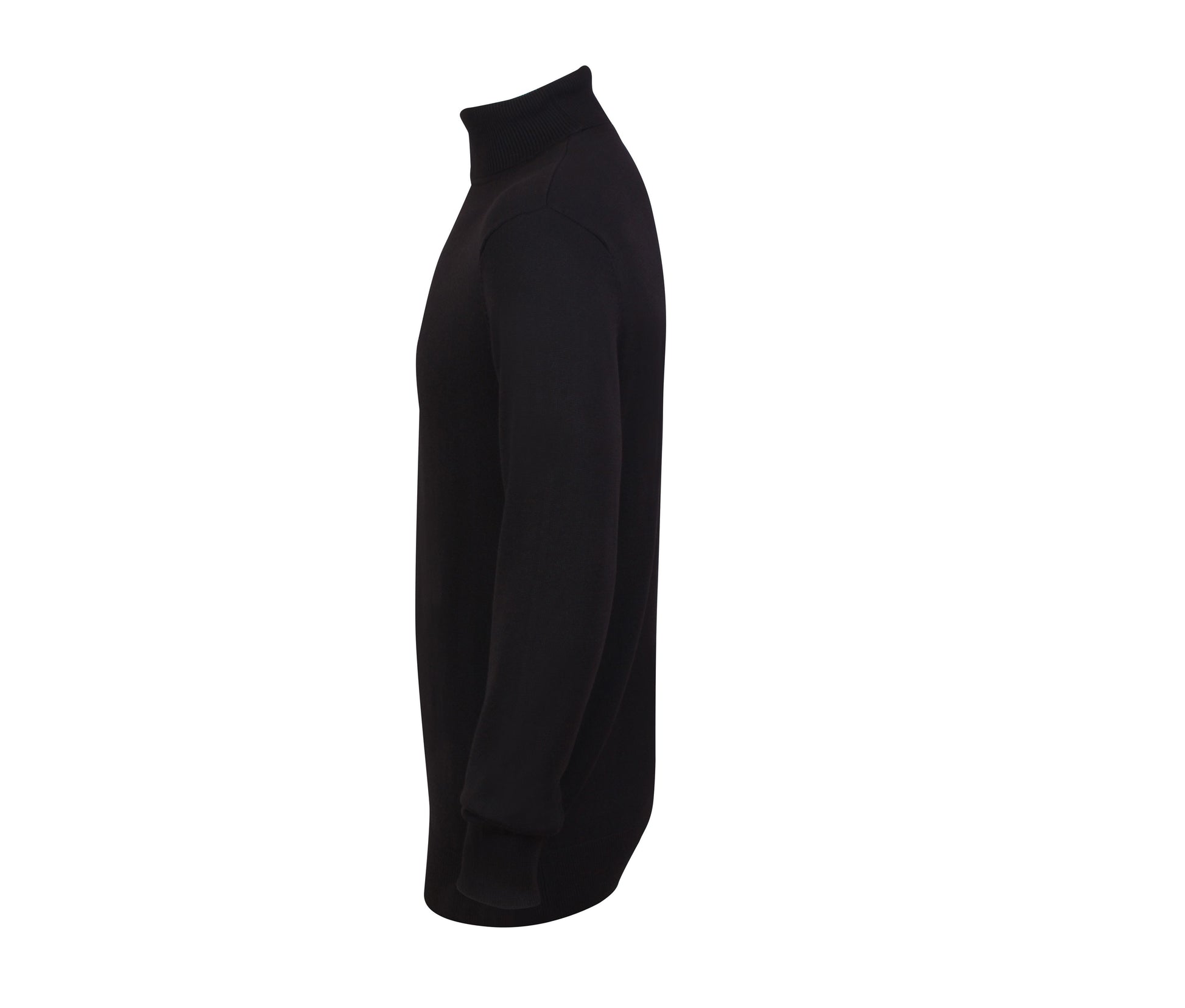 Pull Col Roulé - Black