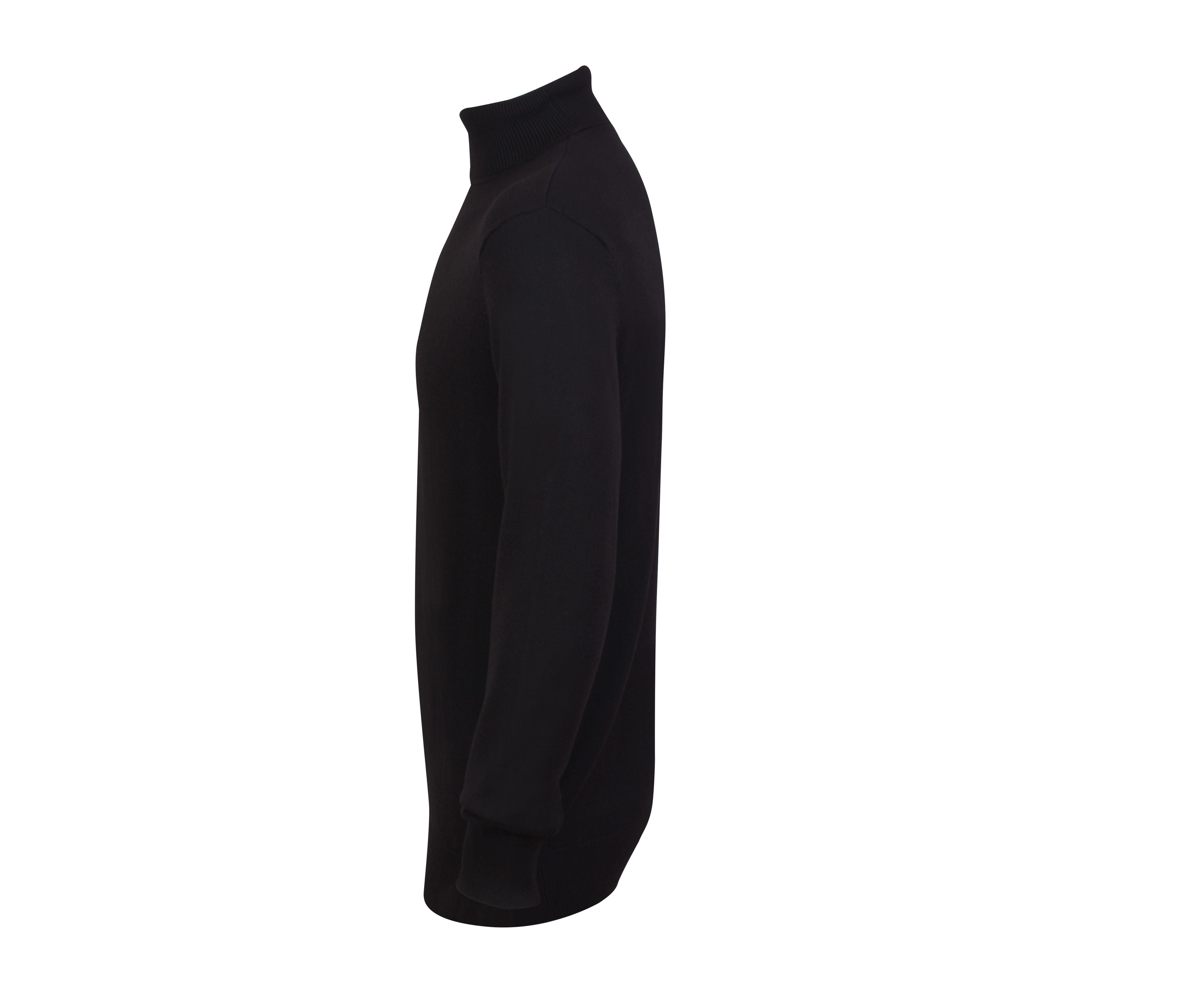Pull Col Roulé - Black
