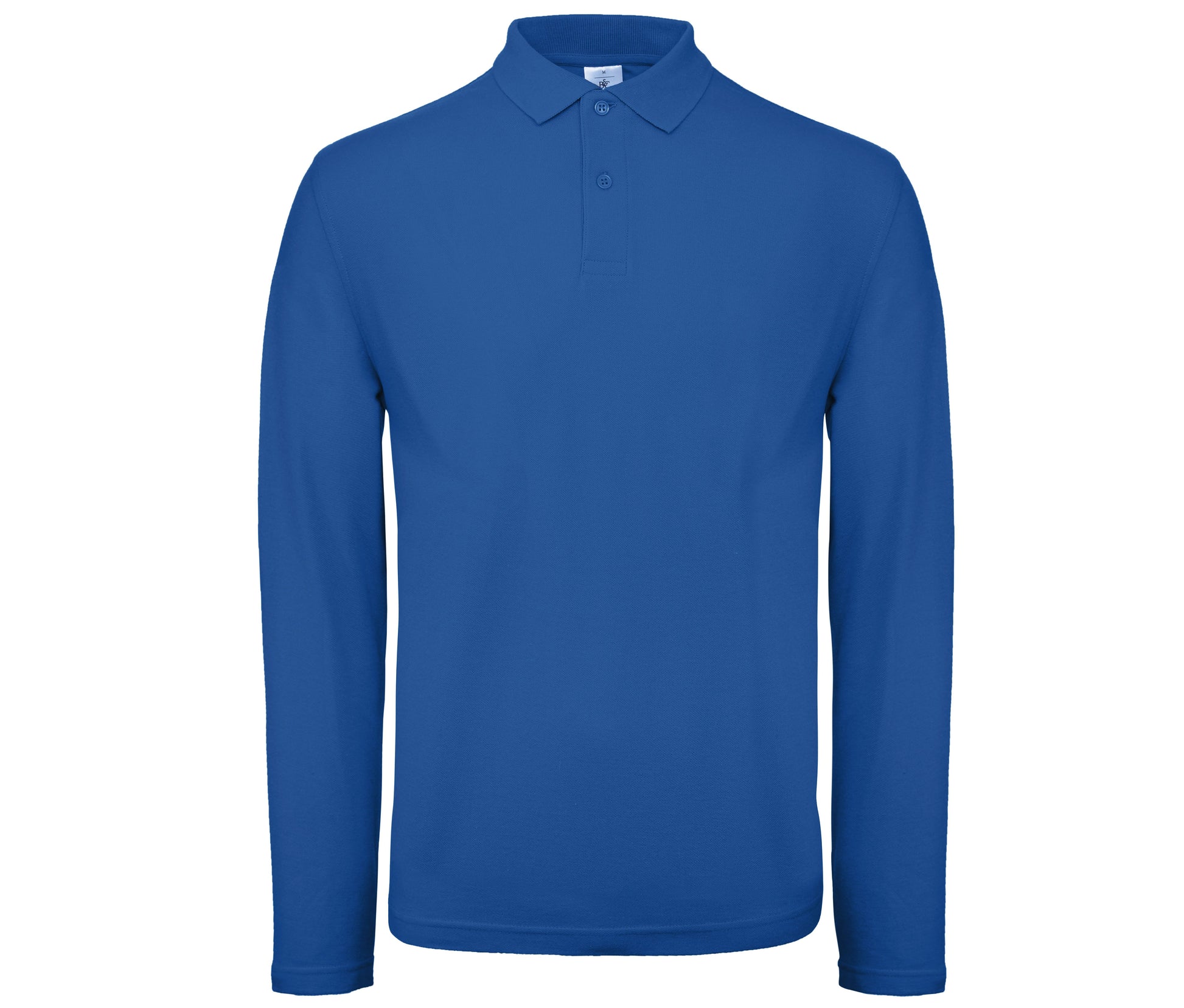Polo Manches Longues Homme - Royal Blue