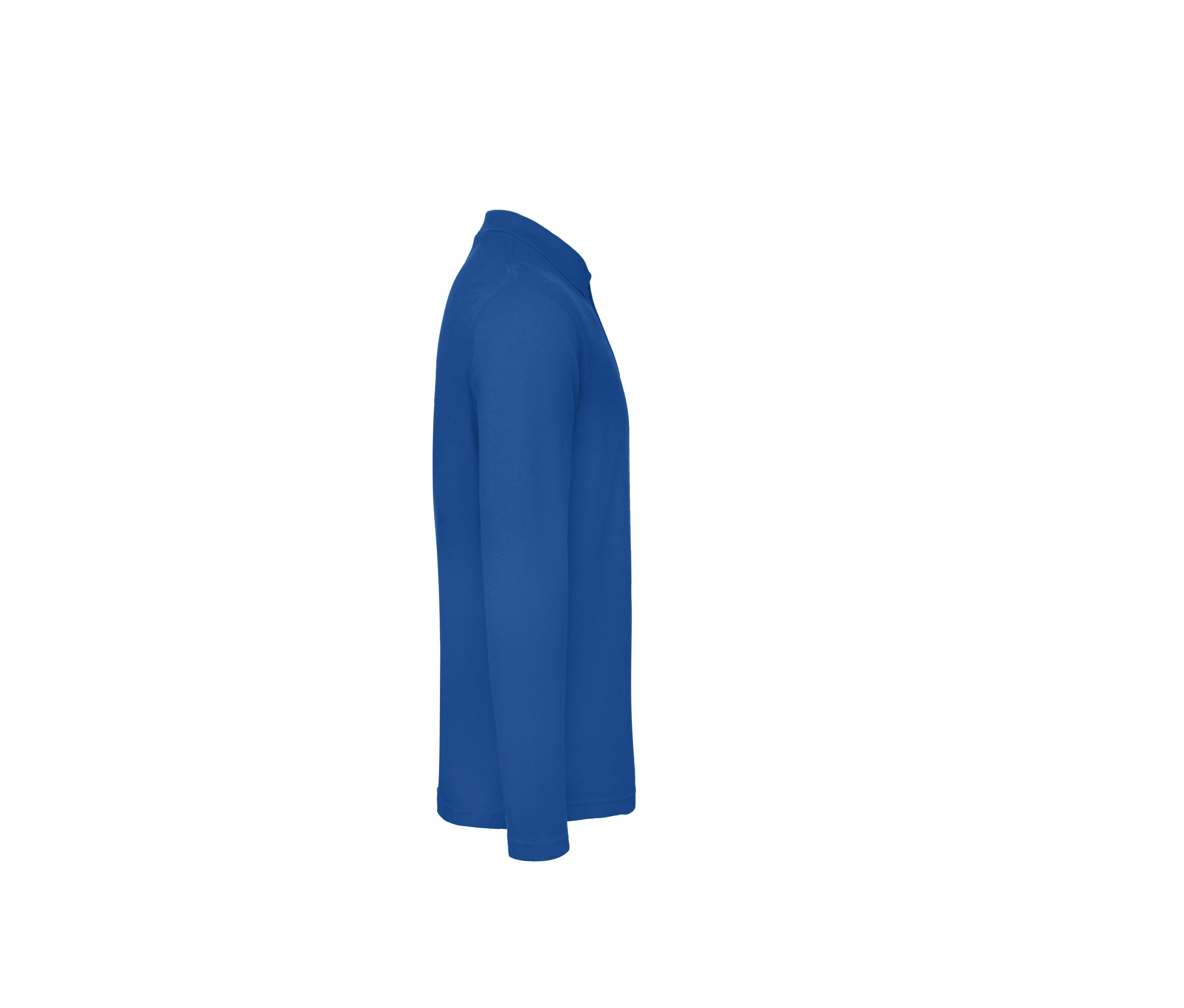 Polo Manches Longues Homme - Royal Blue