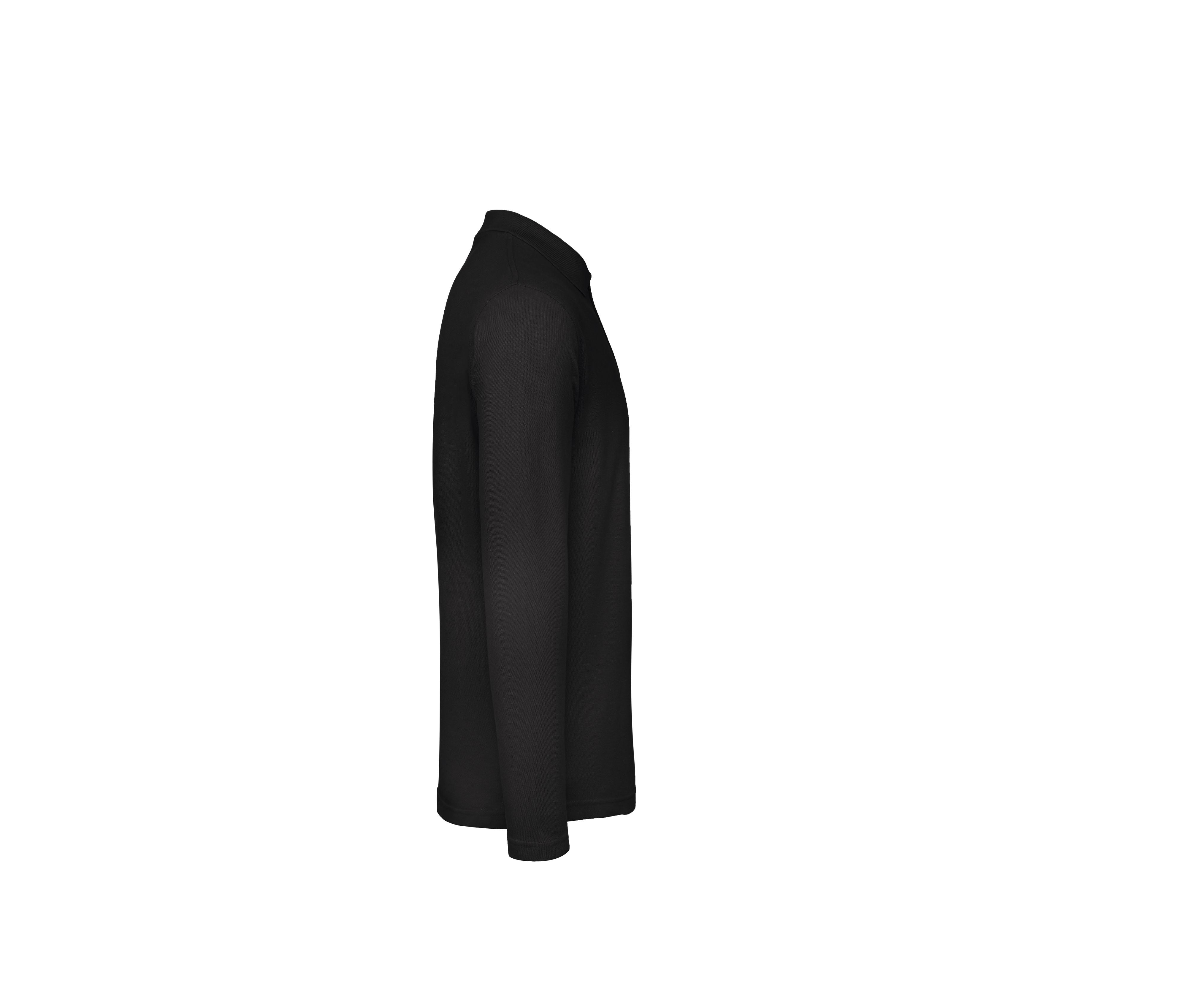 Polo Manches Longues Homme - Black