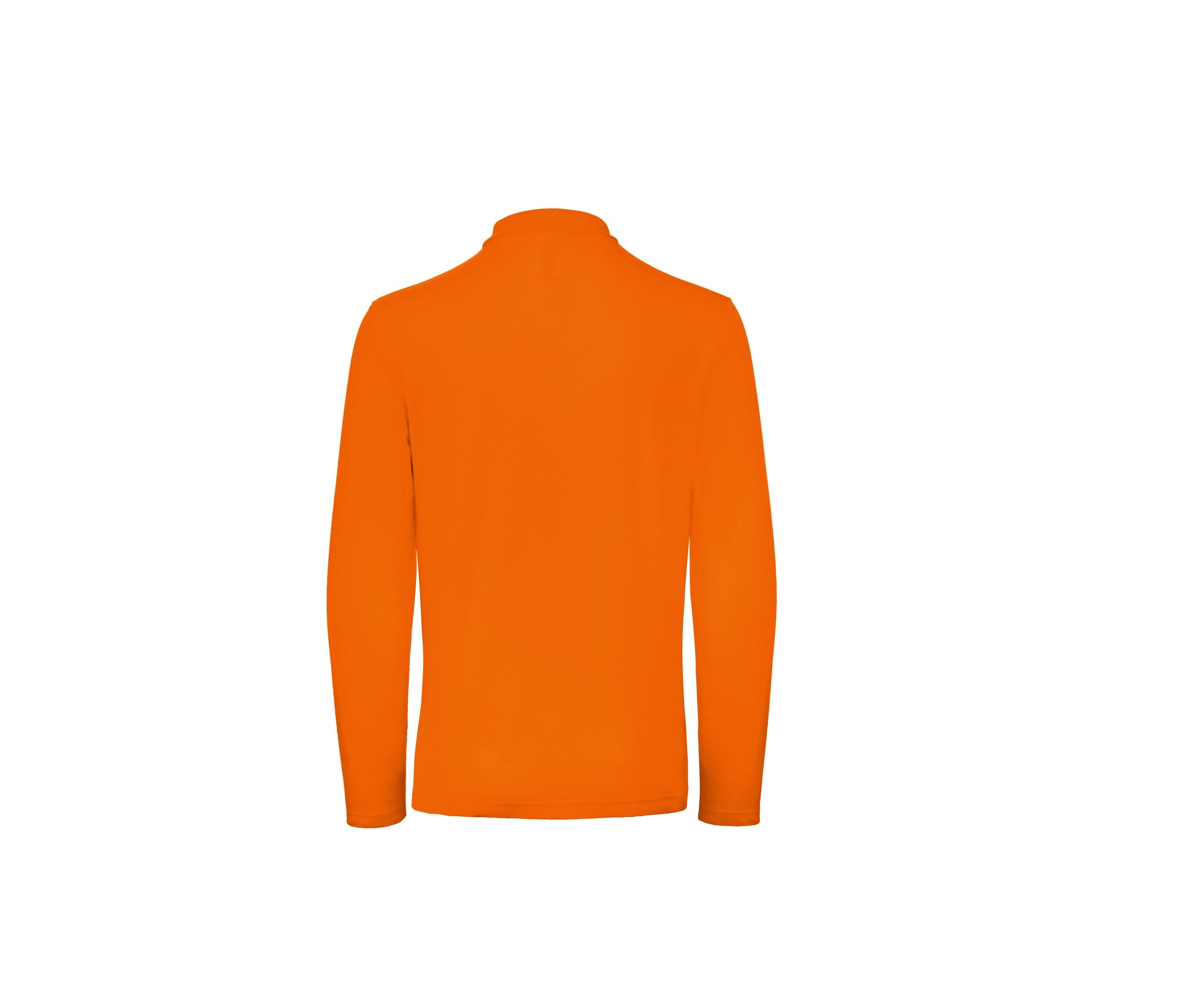 Polo Manches Longues Homme - Orange